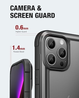 Foto 5 | Funda Raptic Shield Para Iphone 13 Pro Max Negra - Venta Internacional.