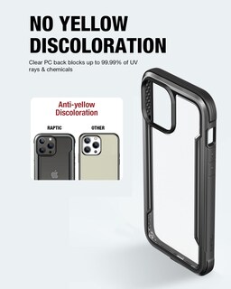 Foto 6 | Funda Raptic Shield Para Iphone 13 Pro Max Negra - Venta Internacional.
