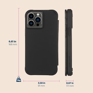 Foto 3 | Funda Para Teléfono Case-mate Iphone 13 Pro Max Wallet De Piel Auténtica - Venta Internacional.
