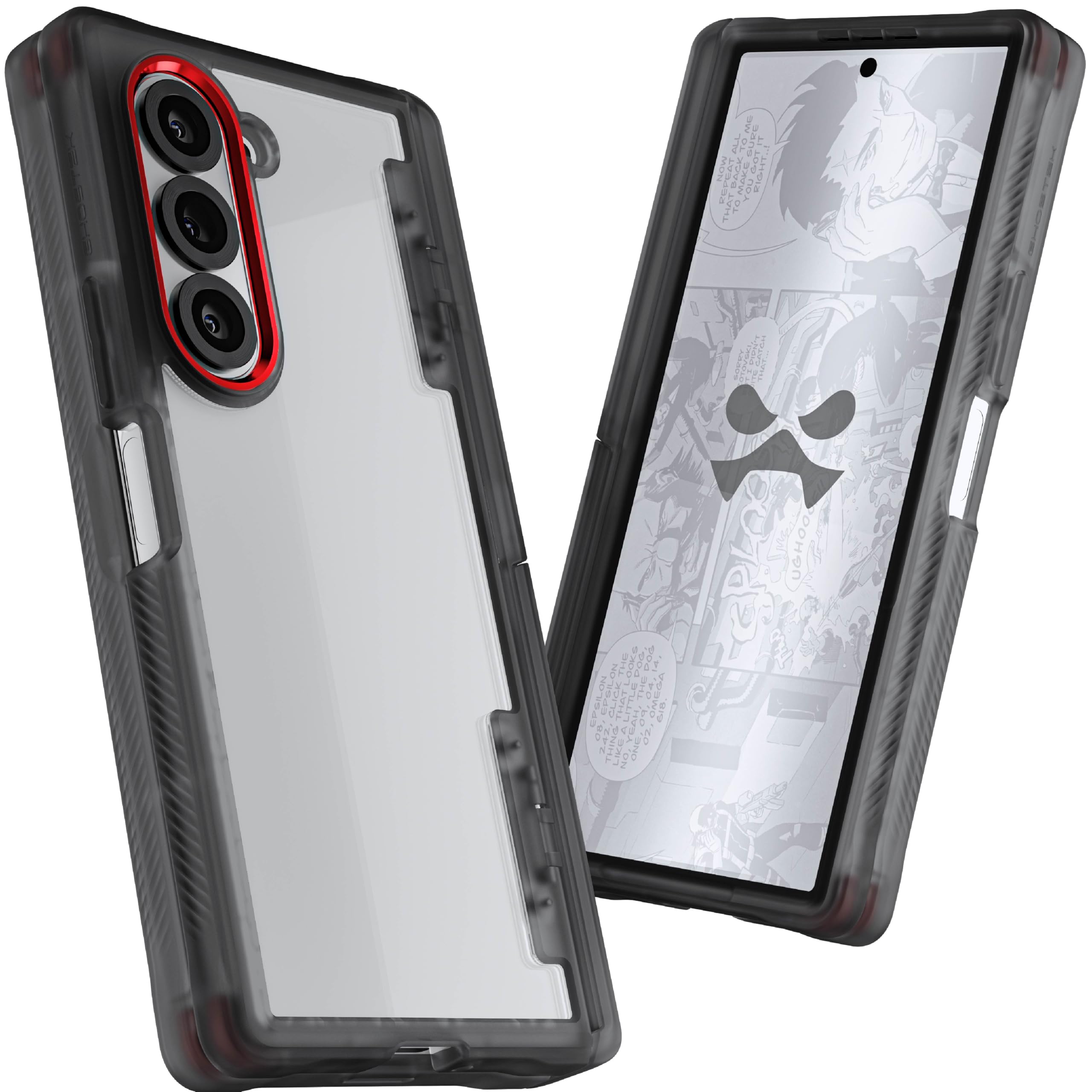 Funda Ghostek Covert Clear Para Galaxy Z Fold 6 Con Soporte Ahumado - Venta Internacional.