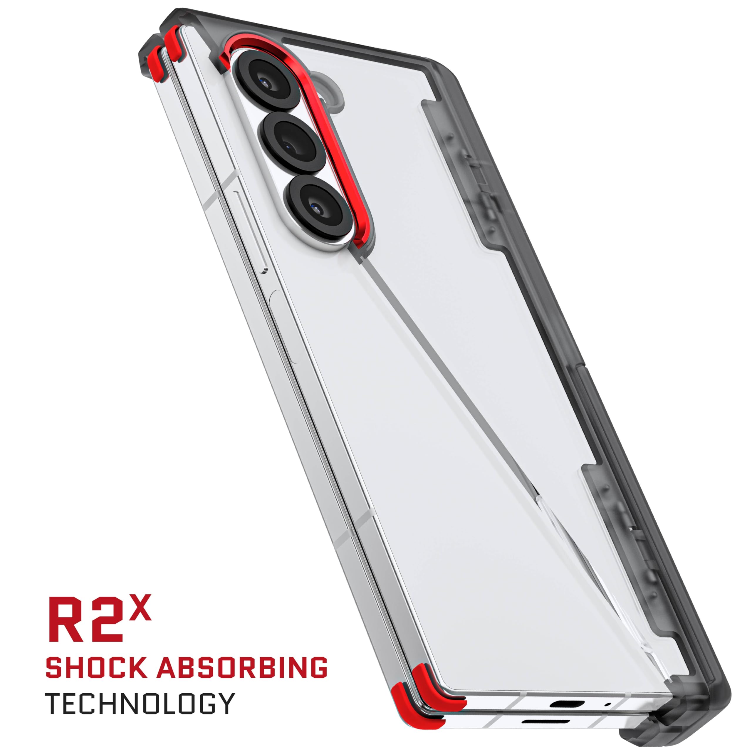 Foto 6 pulgar | Funda Ghostek Covert Clear Para Galaxy Z Fold 6 Con Soporte Ahumado - Venta Internacional.