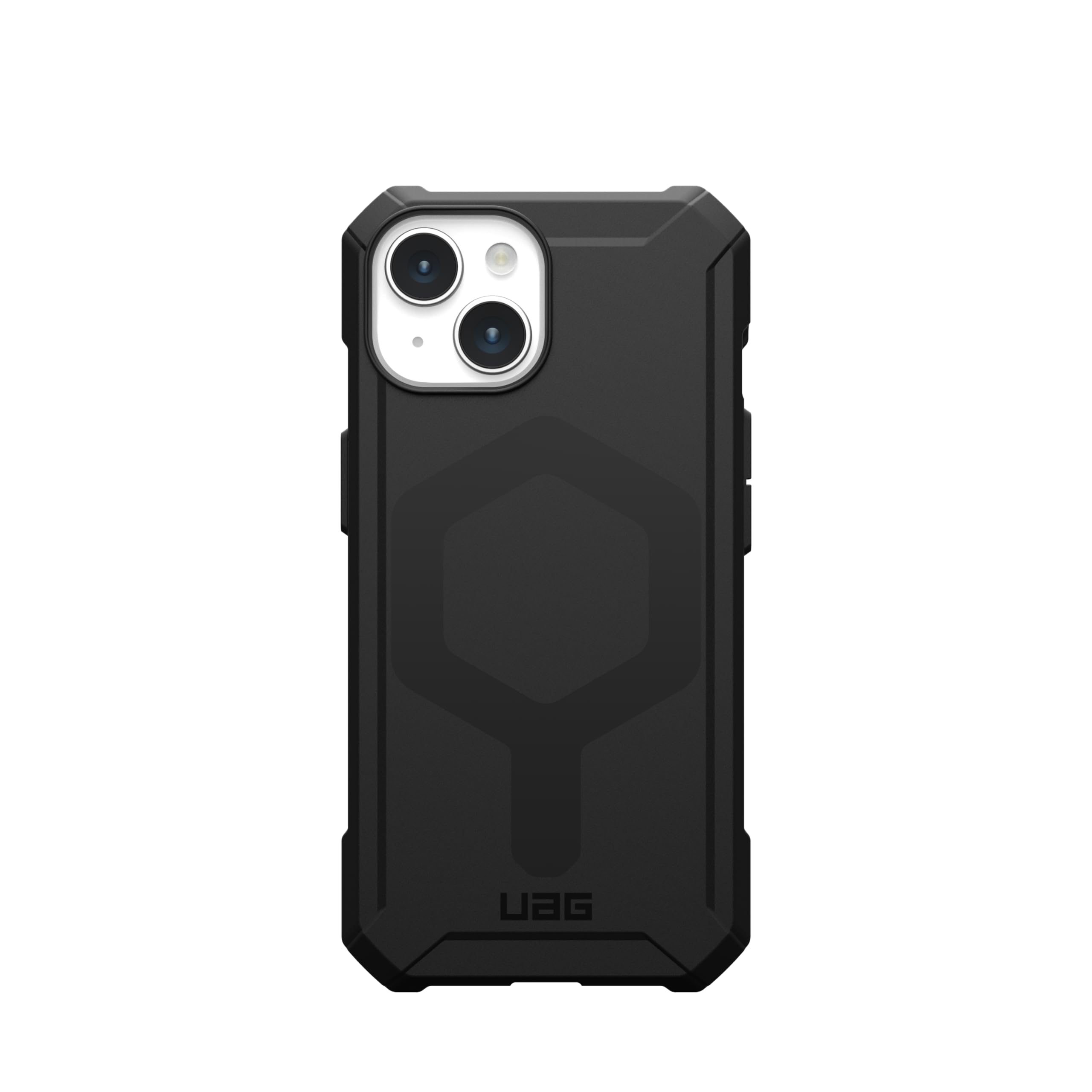Foto 8 pulgar | Funda Urban Armor Gear Essential Armor Negra Iphone 15 6.1 - Venta Internacional.