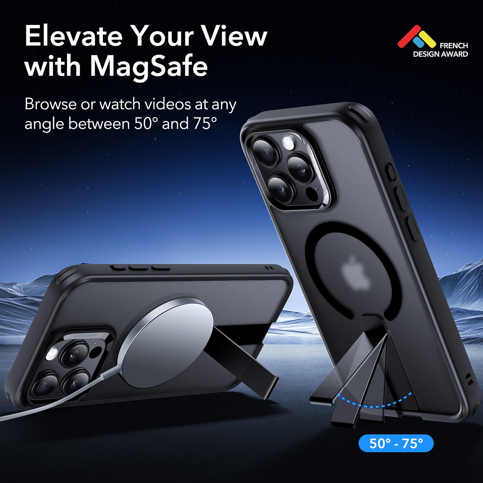 Foto 3 pulgar | Funda De Teléfono Esr Para Iphone 15 Pro Max Con La Serie Magsafe Boost - Venta Internacional.