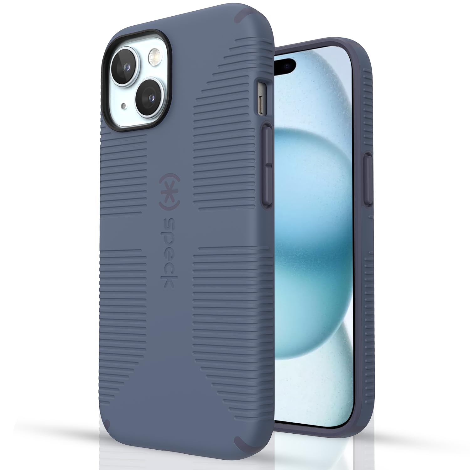 Foto 2 pulgar | Funda De Teléfono Speck Magsafe Grip Blue Para Iphone 15 Plus - Venta Internacional.