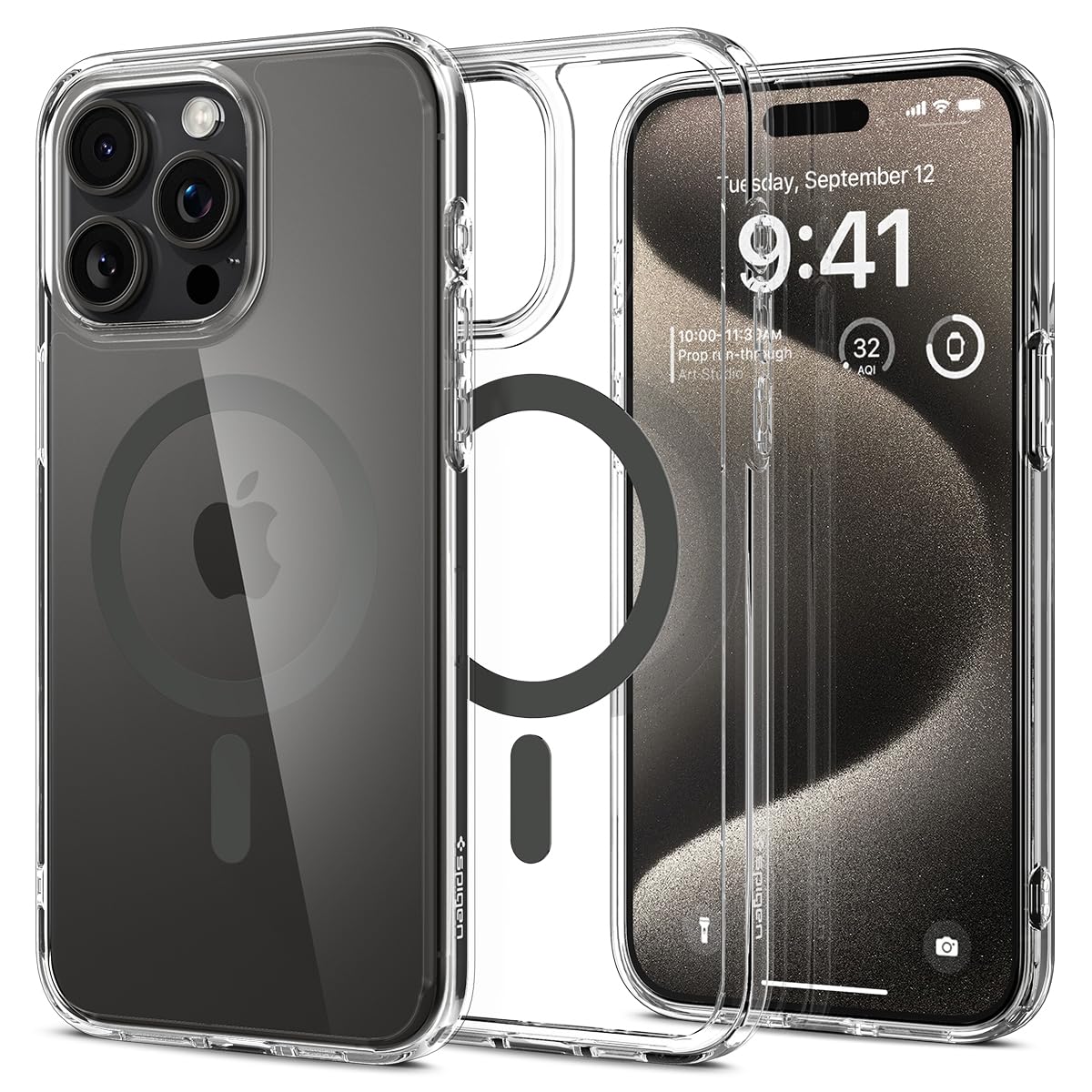 Foto 1 | Funda Para Teléfono Spigen Ultra Hybrid Magfit Iphone 15 Pro Max - Venta Internacional.