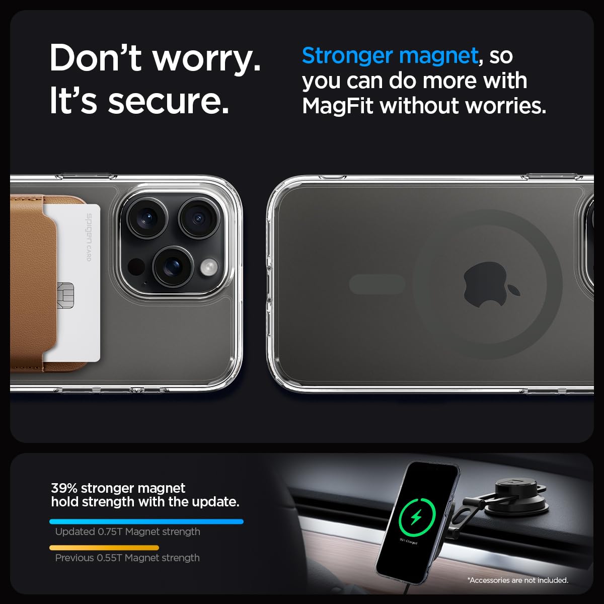 Foto 5 | Funda Para Teléfono Spigen Ultra Hybrid Magfit Iphone 15 Pro Max - Venta Internacional.
