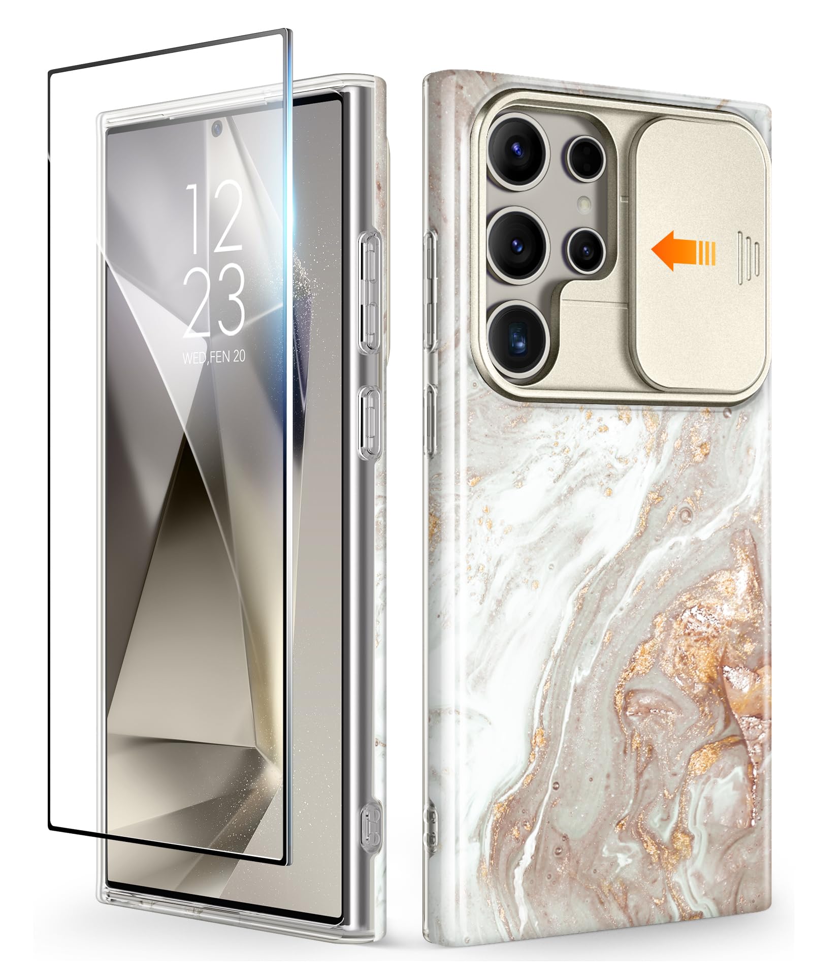 Funda De Teléfono Gviewin Diseñada Para Samsung Galaxy S24 Ultra 5g - Venta Internacional.