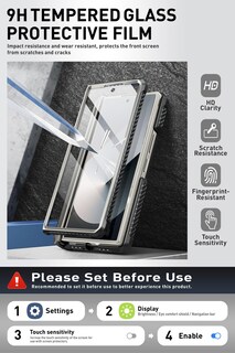 Foto 4 | Funda De Teléfono I-blason Para Samsung Galaxy Z Fold 6 Con Soporte Para Bolígrafo S - Venta Internacional.