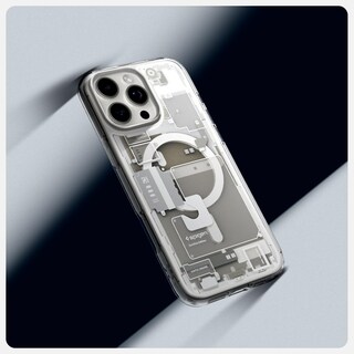 Foto 3 | Funda Spigen Ultra Hybrid Magfit Para Iphone 16 Pro, Color Amarillo - Venta Internacional.