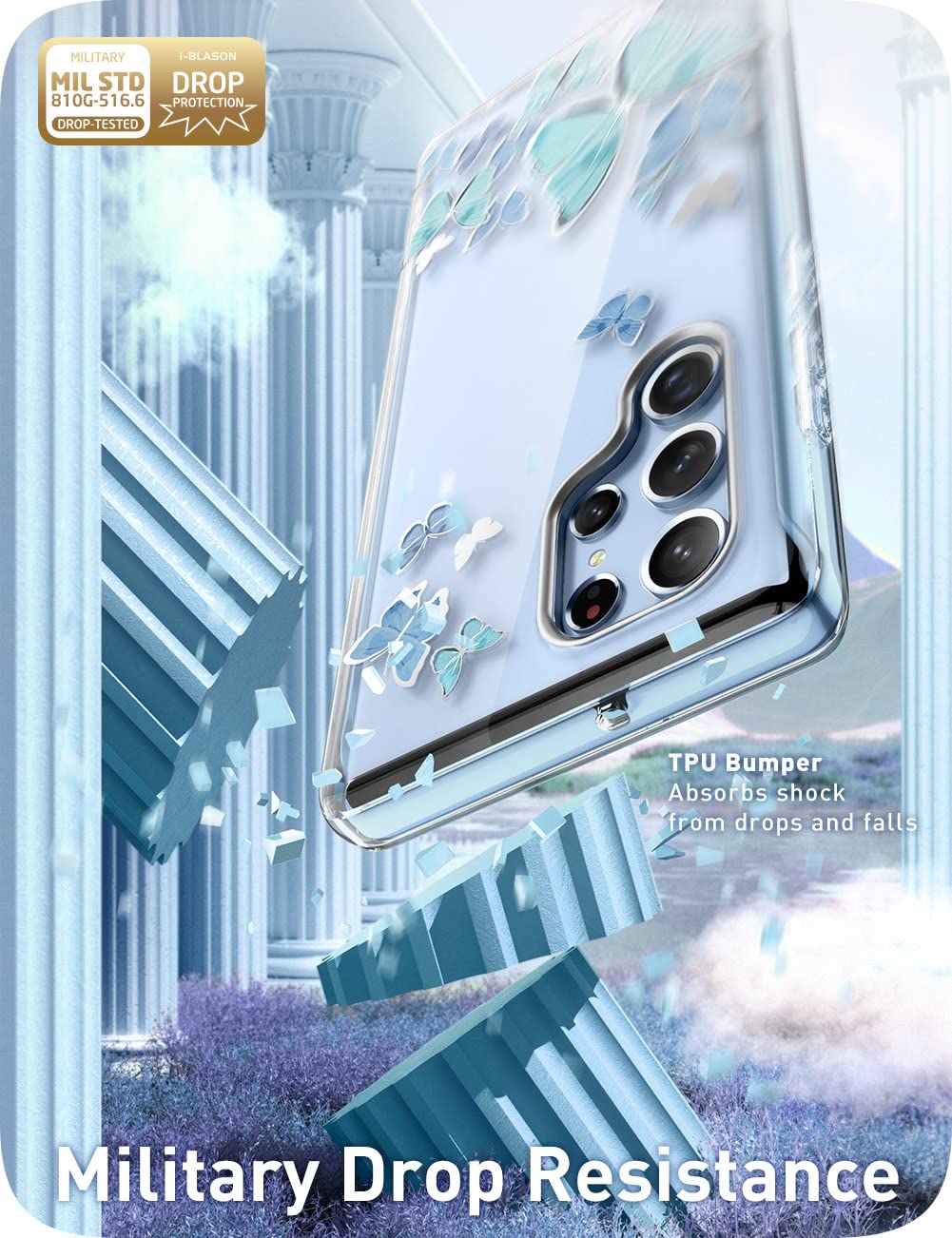 Foto 4 | Funda I-blason De La Serie Cosmo Para Samsung Galaxy S22 Ultra 5g - Venta Internacional.