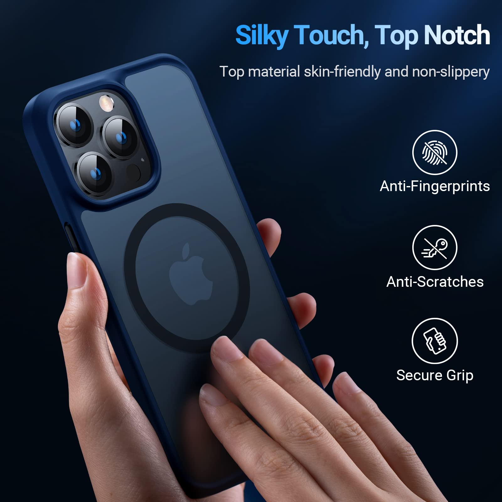 Foto 6 pulgar | Funda De Teléfono Torras Magnetic Para Iphone 12/12 Pro Blue - Venta Internacional.