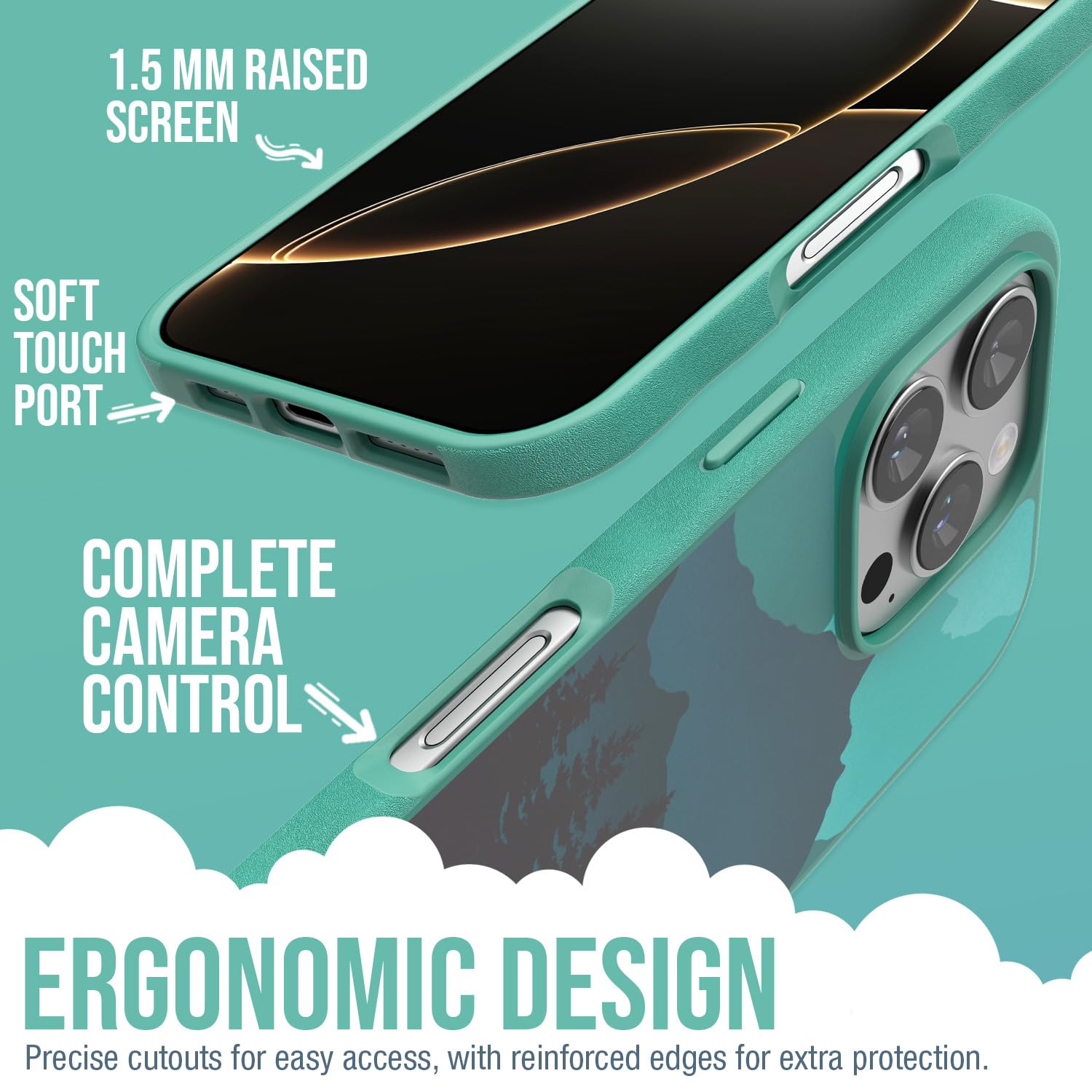 Foto 4 pulgar | Funda Smartish  Para Iphone 16 Pro Max Magsafe Con Agarre Magnético - Venta Internacional.
