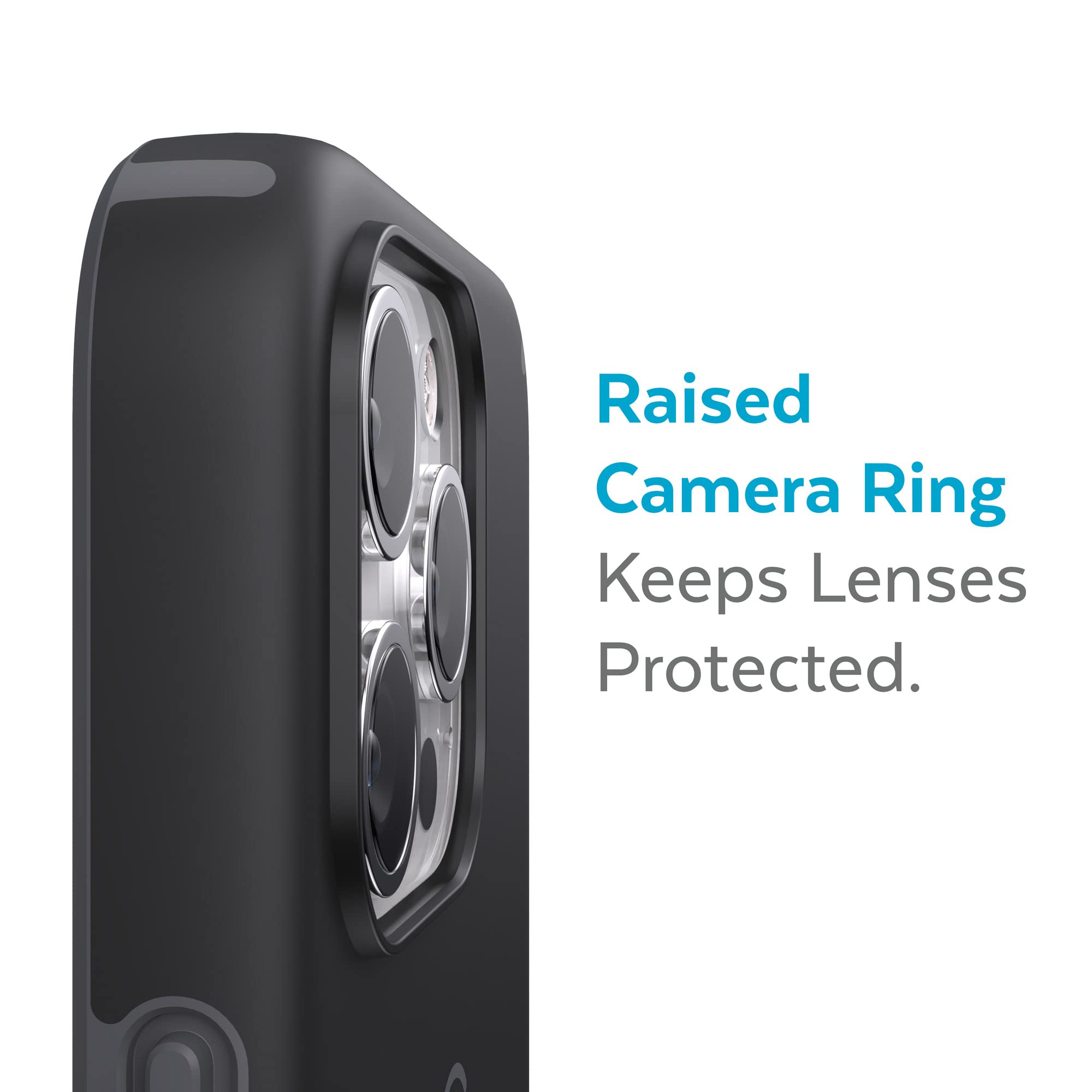 Foto 4 pulgar | Funda De Teléfono Speck Candyshell Pro Para Iphone 13 Pro Negra - Venta Internacional.