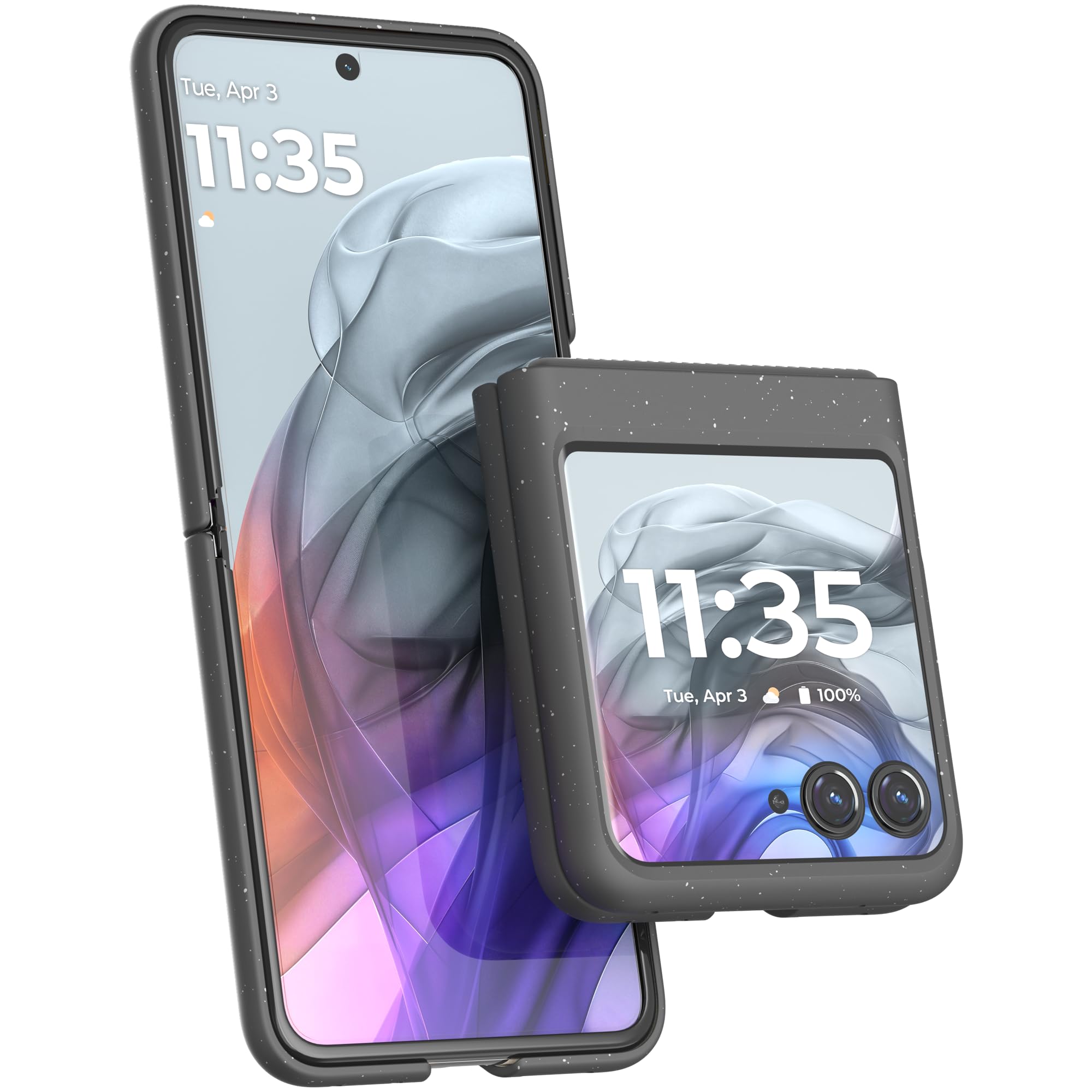 Foto 2 pulgar | Funda Protectora Motorola Razr 2024 Koala Grey Policarbonato - Venta Internacional.