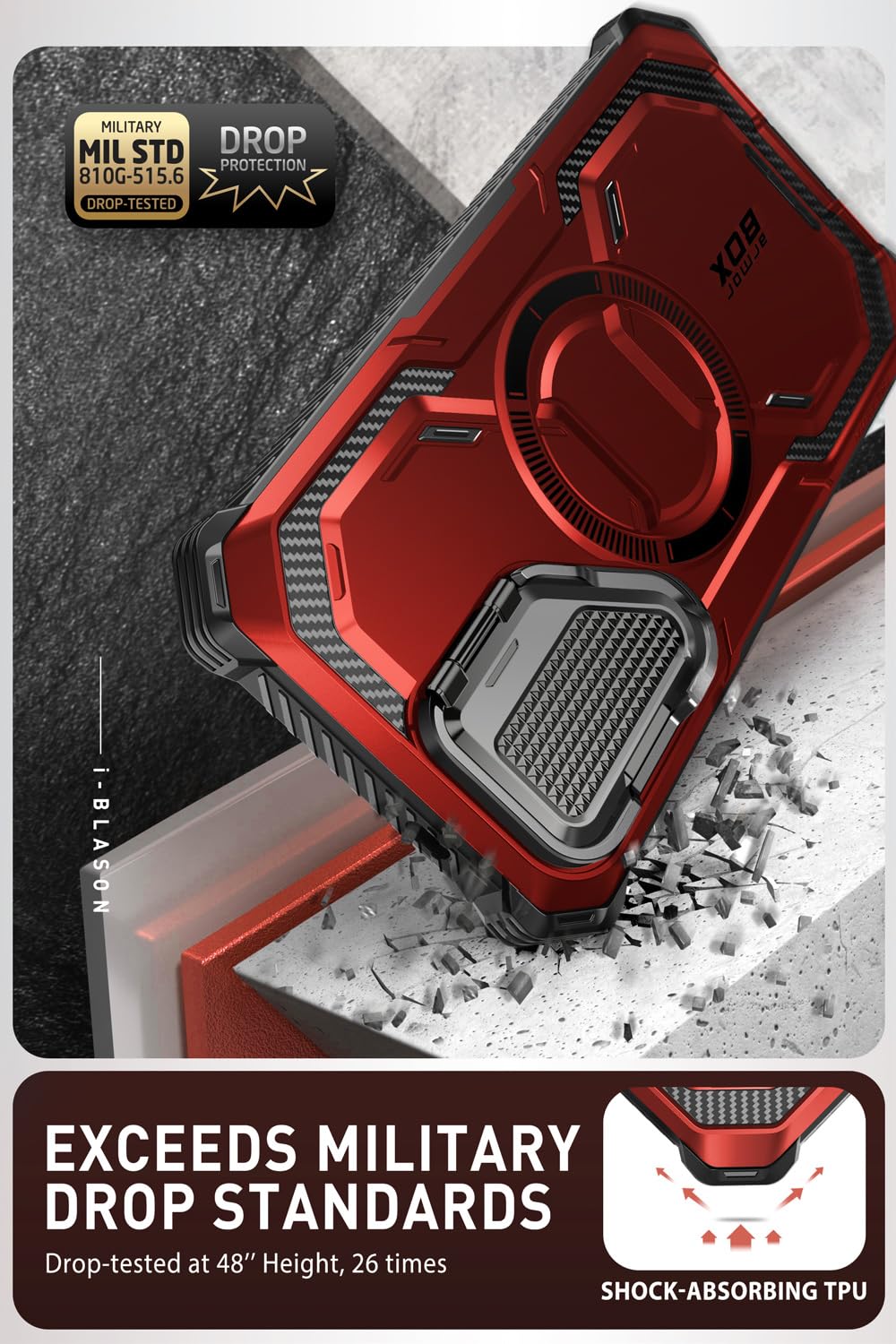 Foto 6 pulgar | Funda De Teléfono I-blason Armorbox Para Samsung Galaxy S24 6.2 Ruddy - Venta Internacional.
