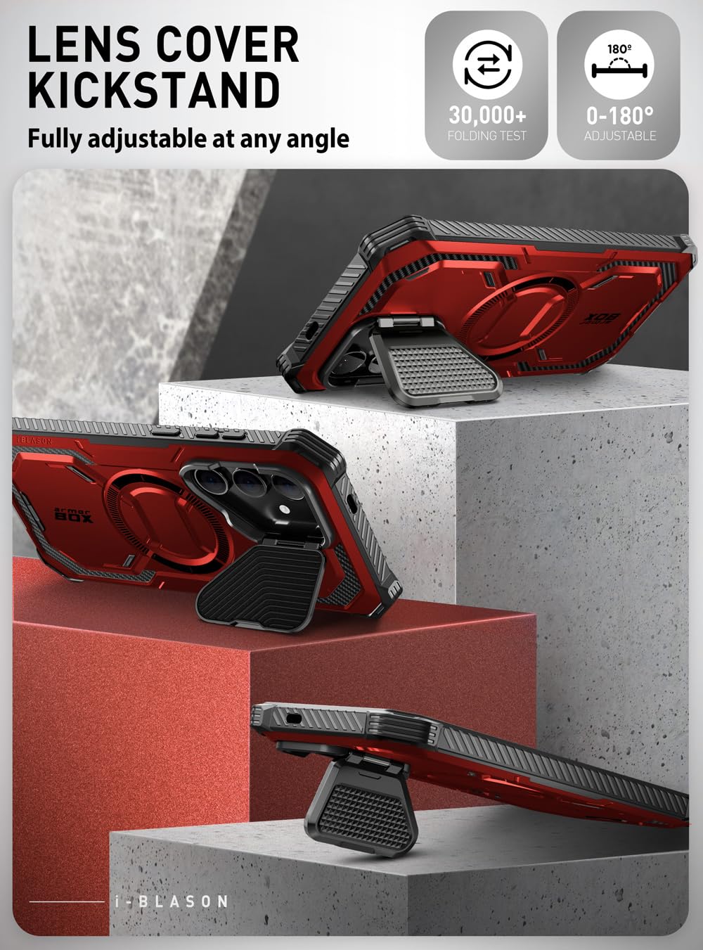 Foto 7 pulgar | Funda De Teléfono I-blason Armorbox Para Samsung Galaxy S24 6.2 Ruddy - Venta Internacional.