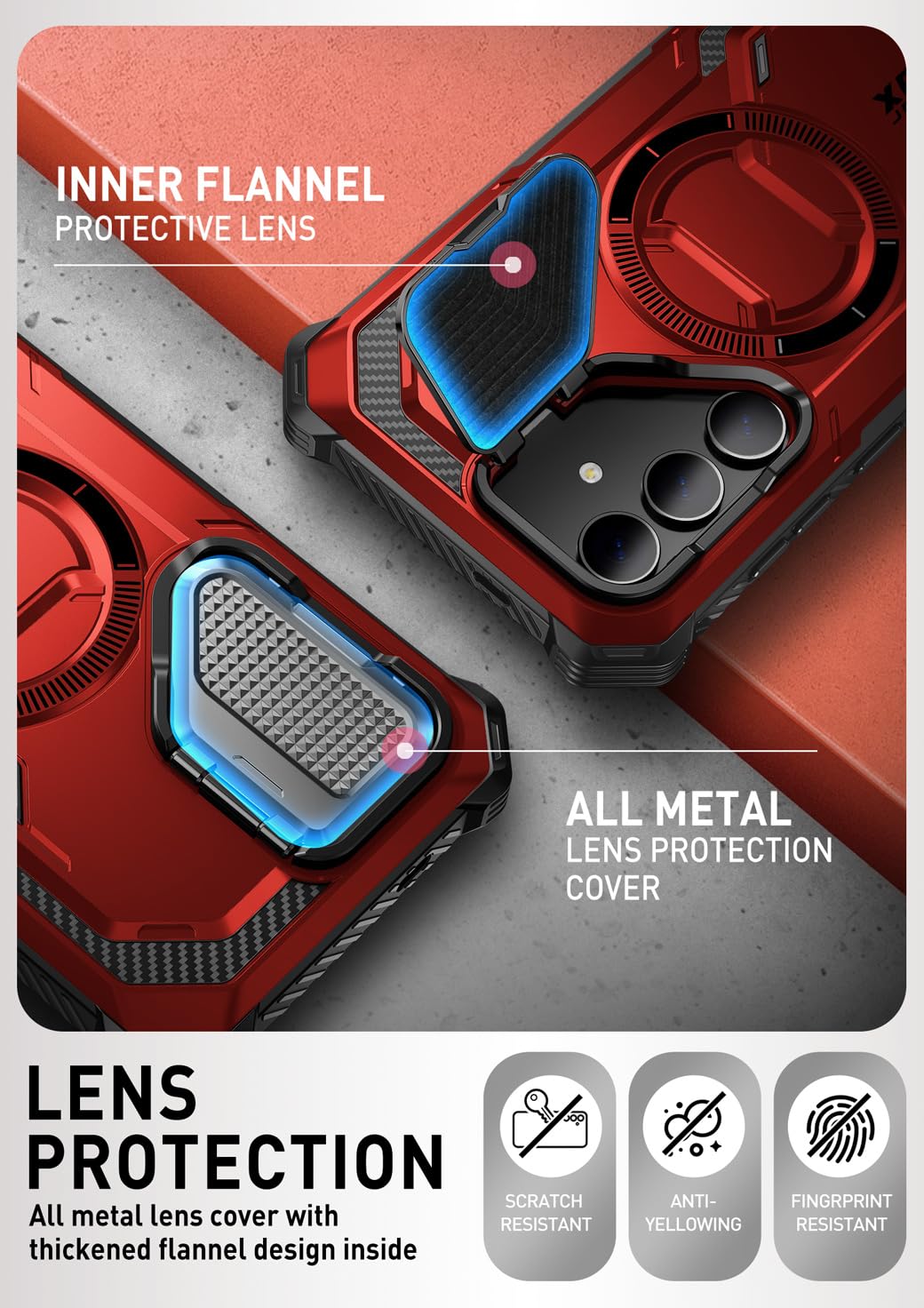 Foto 8 pulgar | Funda De Teléfono I-blason Armorbox Para Samsung Galaxy S24 6.2 Ruddy - Venta Internacional.