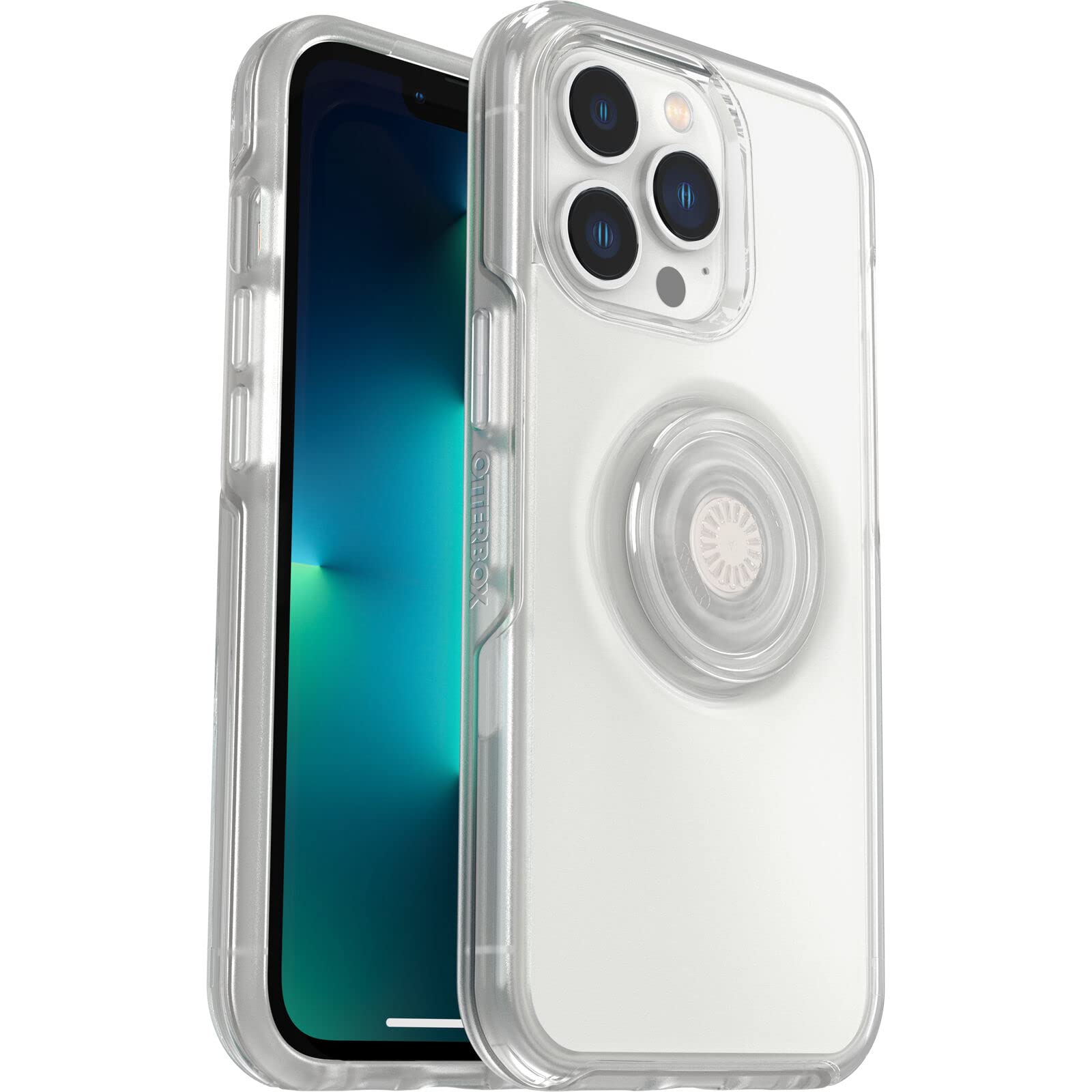 Foto 2 pulgar | Funda Otterbox + Pop Symmetry Clear Series Para Iphone 13 Pro - Venta Internacional.