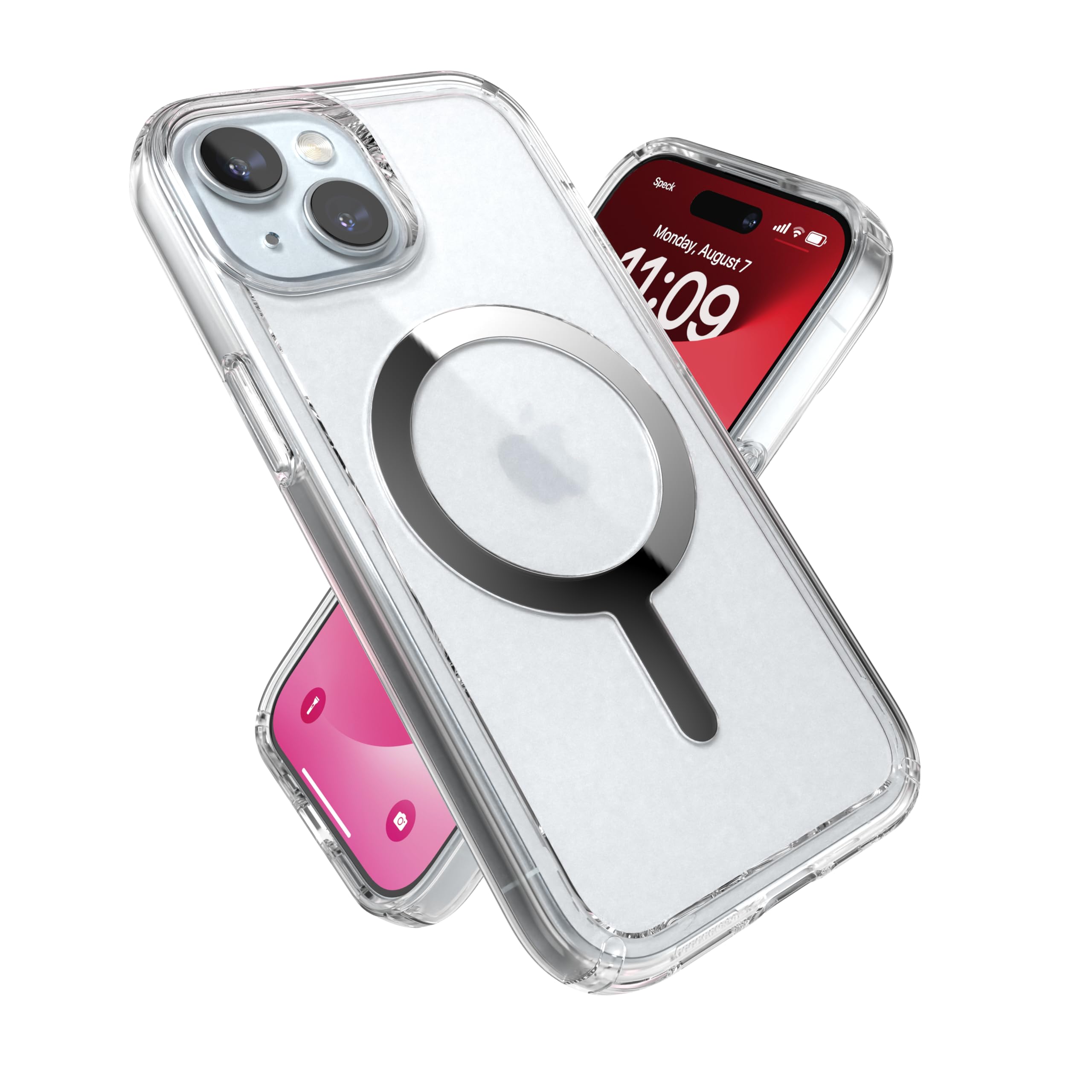 Foto 2 pulgar | Funda De Teléfono Speck Clear Gemshell Para Iphone 15/14/13 De 6.1 Pulgadas - Venta Internacional.