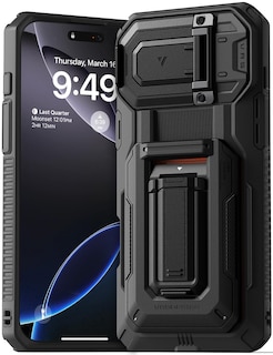 Foto 1 | Funda Tipo Cartera Con Tarjetero Vrs Design Origin Para Iphone 16 Pro Max - Venta Internacional.
