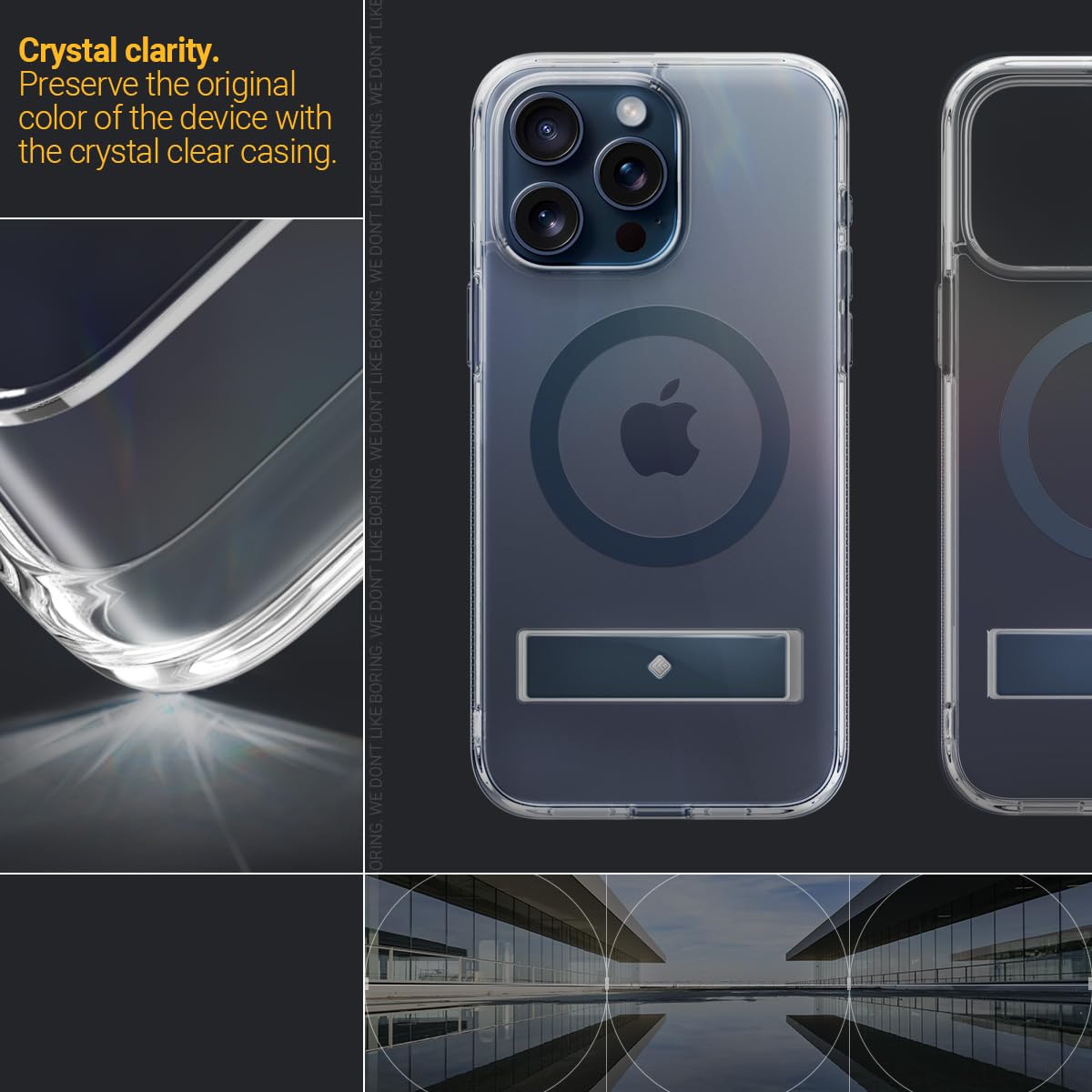 Foto 4 pulgar | Funda Para Teléfono Caseology Capella Mag Kickstand Iphone 15 Pro Max - Venta Internacional.