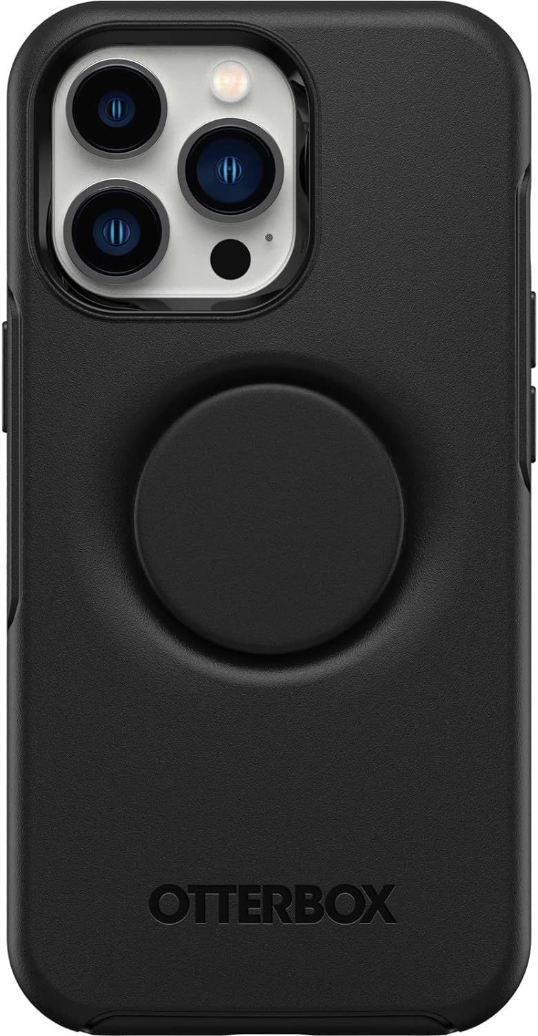 Foto 2 | Funda Otterbox Para Iphone 13 Pro Otter + Pop Symmetry Series, Color Negro - Venta Internacional.
