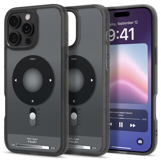 Foto 1 | Funda Spigen Ultra Hybrid Magfit Para Iphone 16 Pro Classic, Color Negro - Venta Internacional.