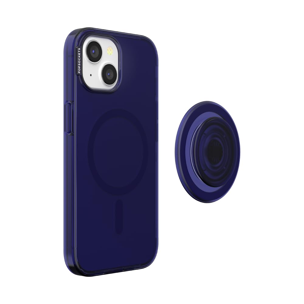 Foto 6 pulgar | Funda Popsockets Para Iphone 15 Con Empuñadura Redonda, Color Azul Marino - Venta Internacional.