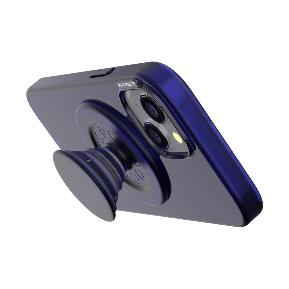 Foto 7 pulgar | Funda Popsockets Para Iphone 15 Con Empuñadura Redonda, Color Azul Marino - Venta Internacional.