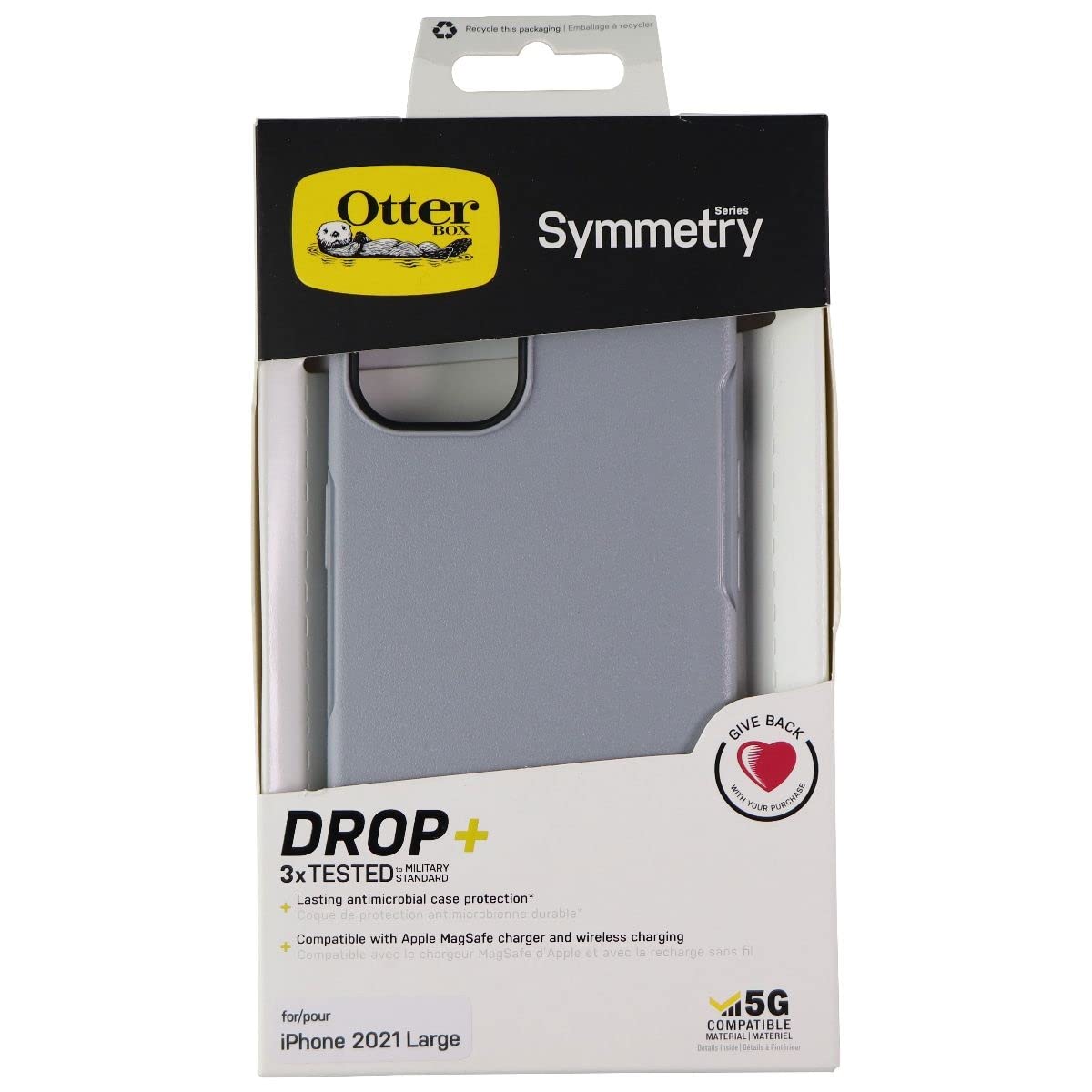 Foto 5 pulgar | Funda Otterbox Para Iphone 13 (solo) Symmetry Series Resilience Grey - Venta Internacional.