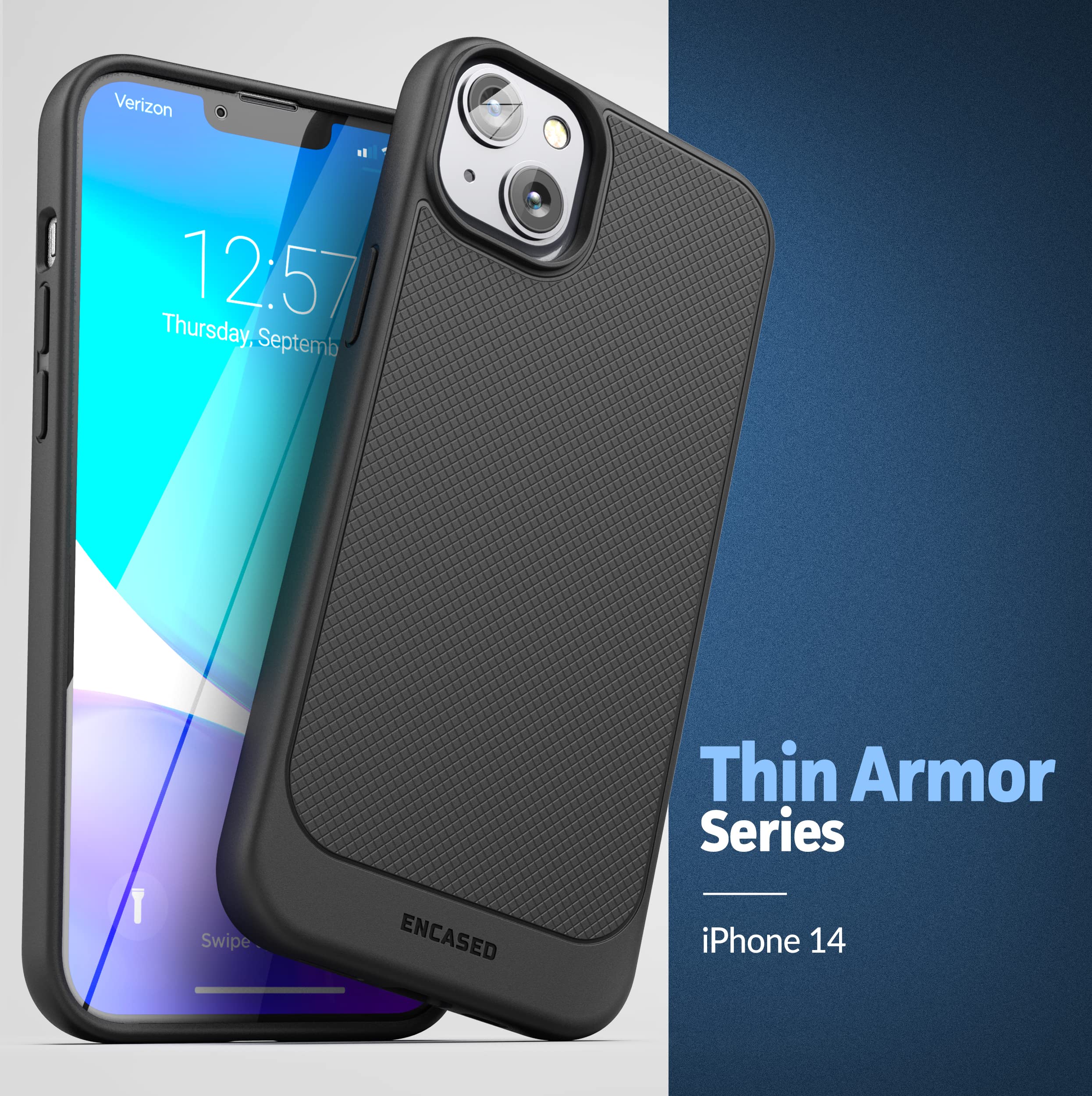 Foto 4 pulgar | Funda De Teléfono Con Carcasa Delgada Y Clip Para Cinturón Para Iphone 14 - Venta Internacional.