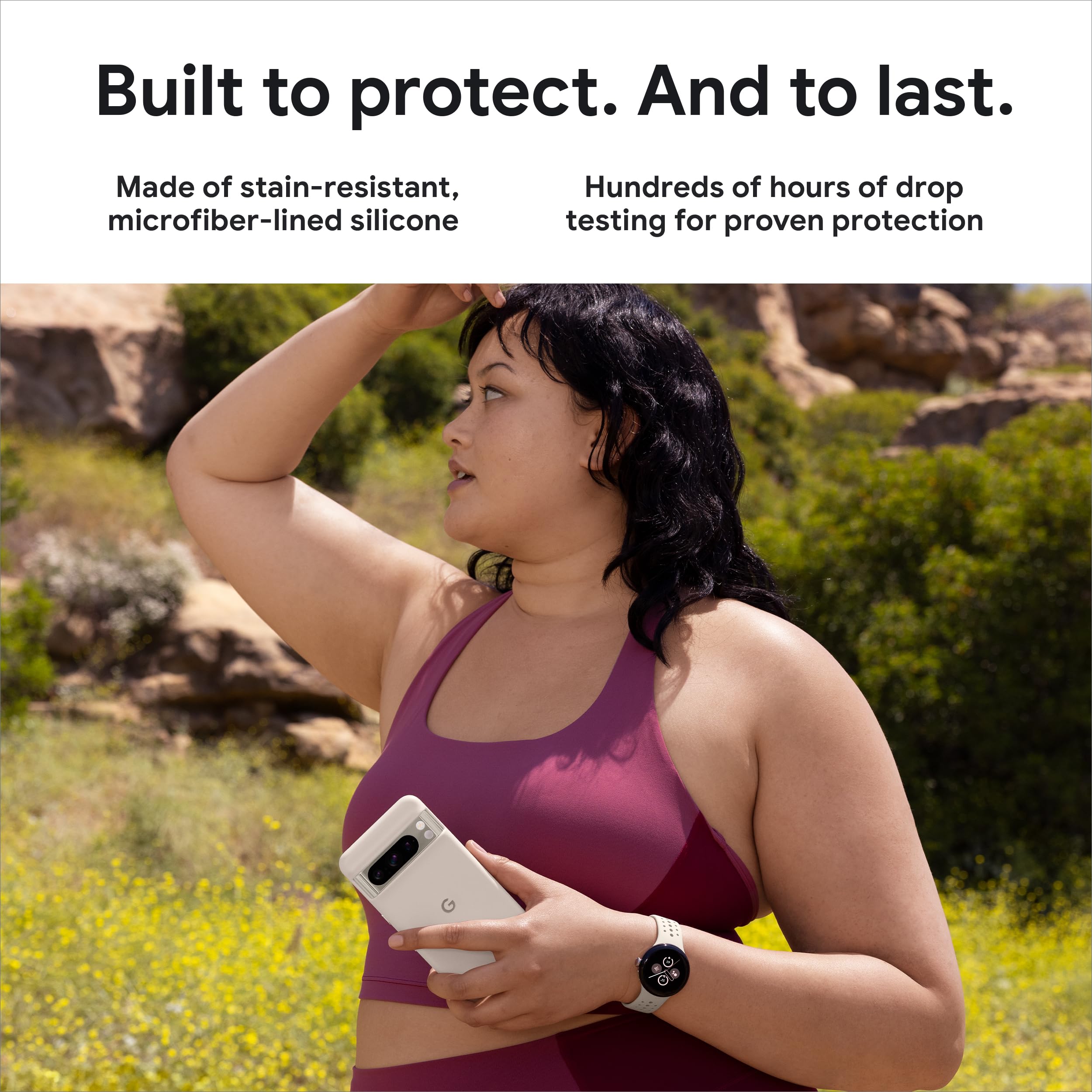 Foto 2 | Funda Para Teléfono Google Pixel 8 Pro De Silicona Resistente A Las Manchas - Venta Internacional.