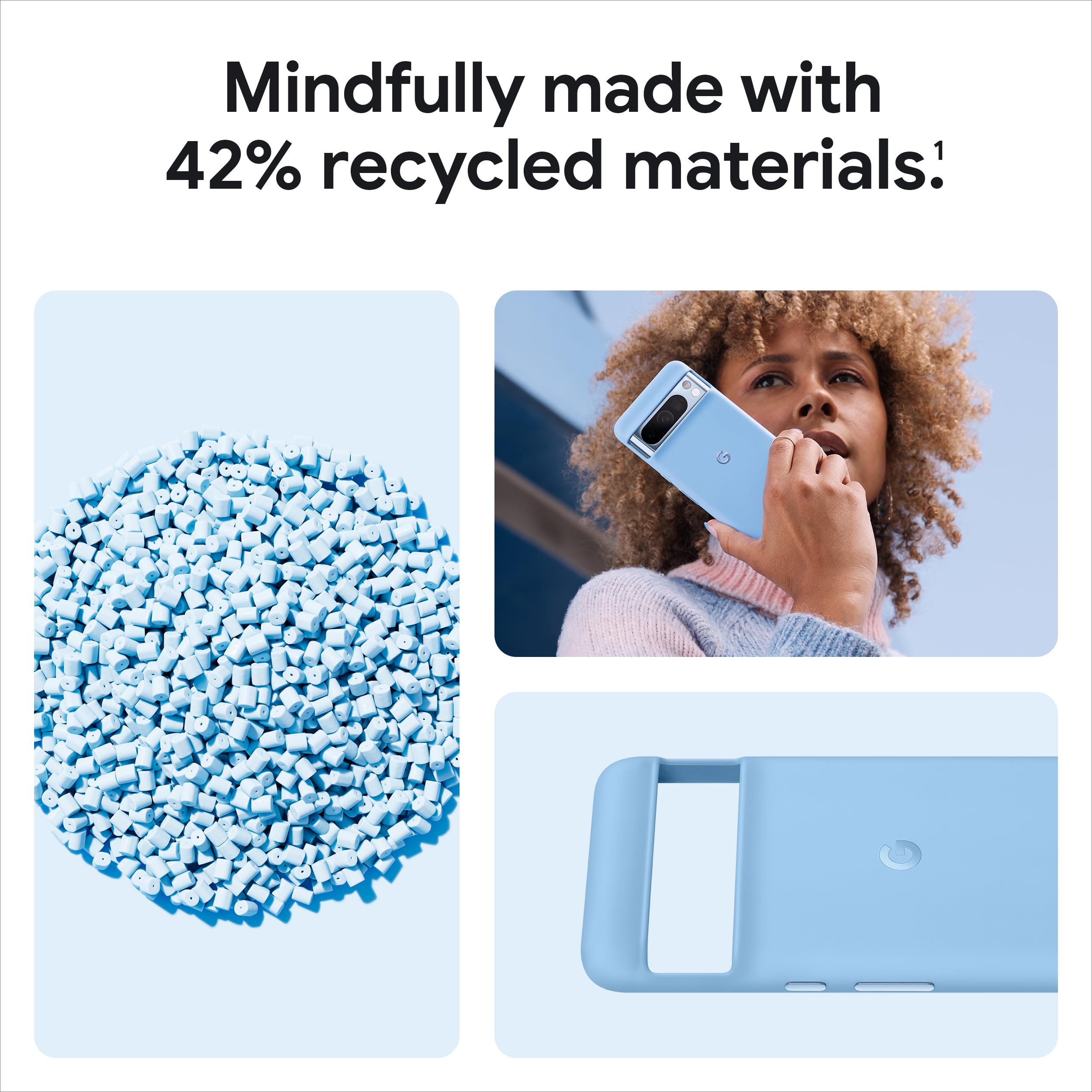 Foto 4 | Funda Para Teléfono Google Pixel 8 Pro De Silicona Resistente A Las Manchas - Venta Internacional.