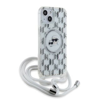 Foto 3 | Funda Karl Crossbody Monograma K&c Para Iphone 14 - Transparente