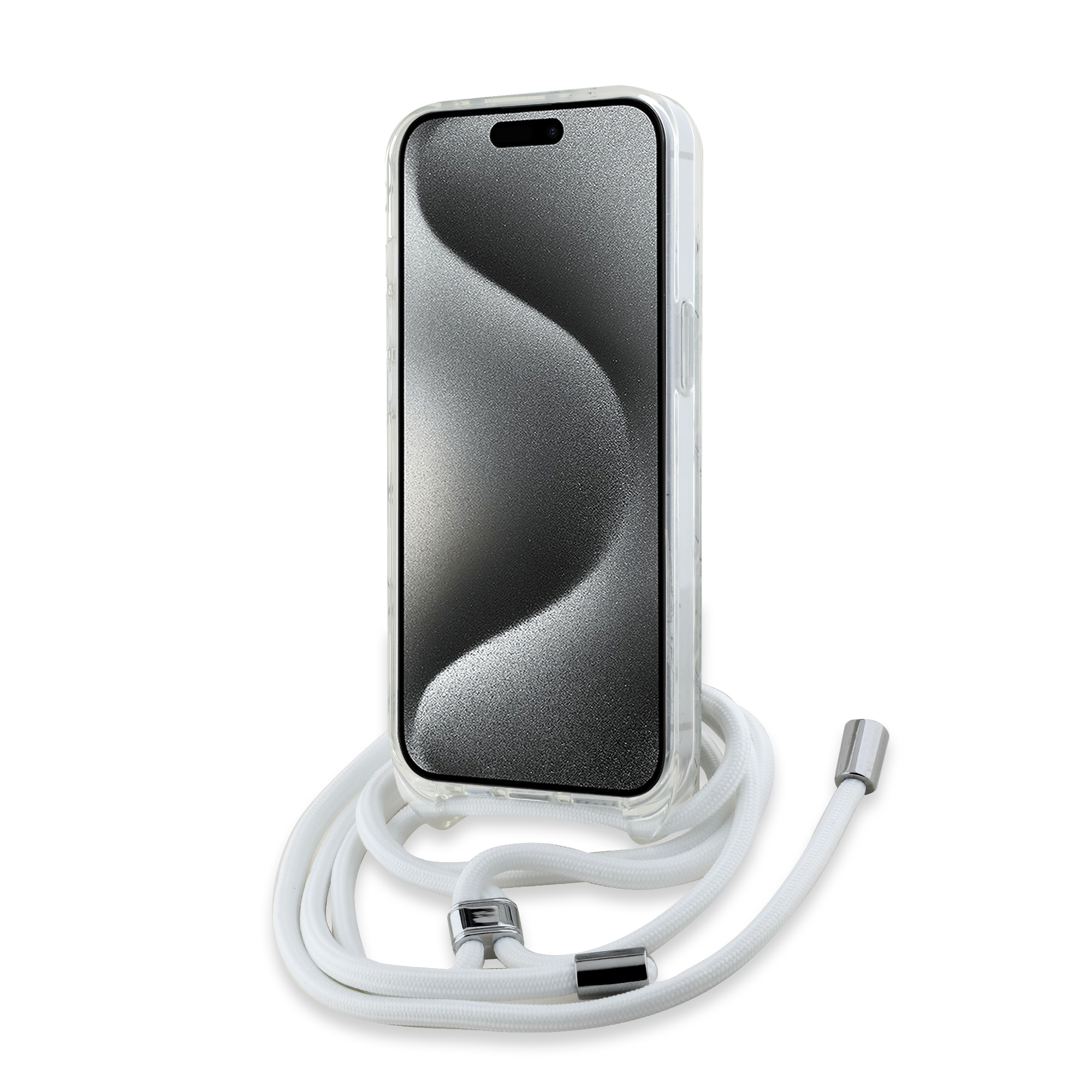 Foto 5 pulgar | Funda Karl Crossbody Monograma K&c Para Iphone 14 - Transparente
