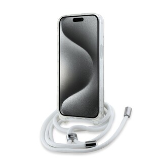 Foto 4 | Funda Karl Crossbody Monograma K&c Para Iphone 14 - Transparente