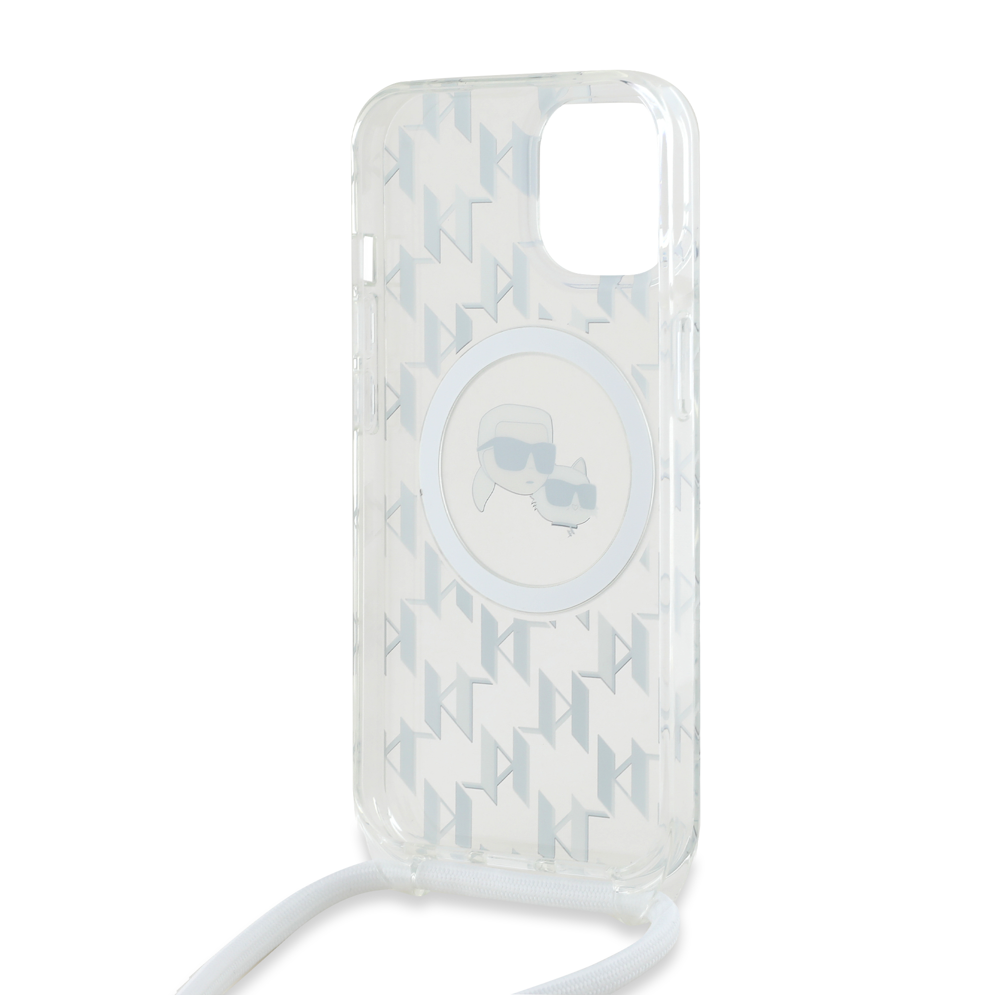 Foto 7 pulgar | Funda Karl Crossbody Monograma K&c Para Iphone 14 - Transparente