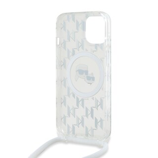 Foto 6 | Funda Karl Crossbody Monograma K&c Para Iphone 14 - Transparente
