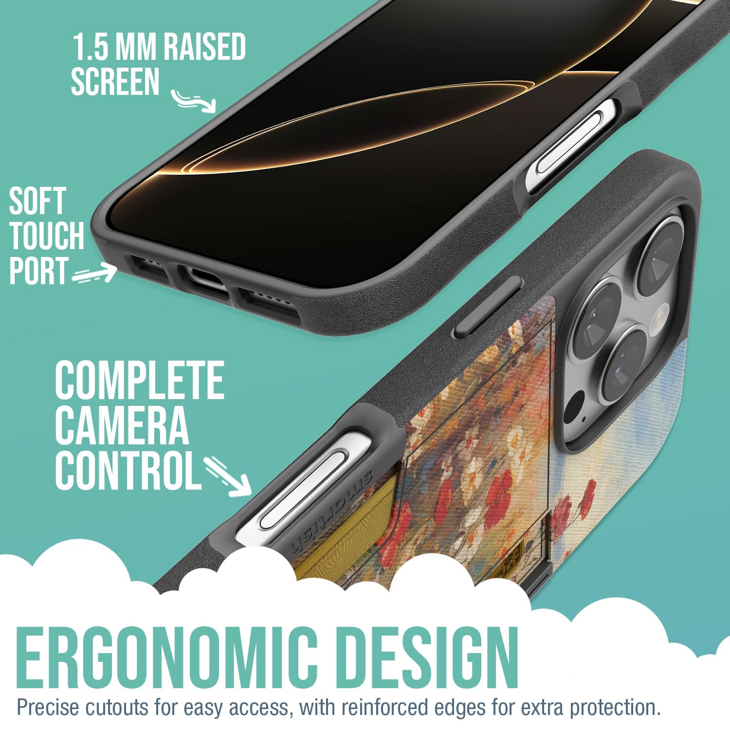 Foto 4 pulgar | Funda Tipo Cartera Smartish  Para Iphone 16 Pro Wallet Slayer Vol. 2 - Venta Internacional.