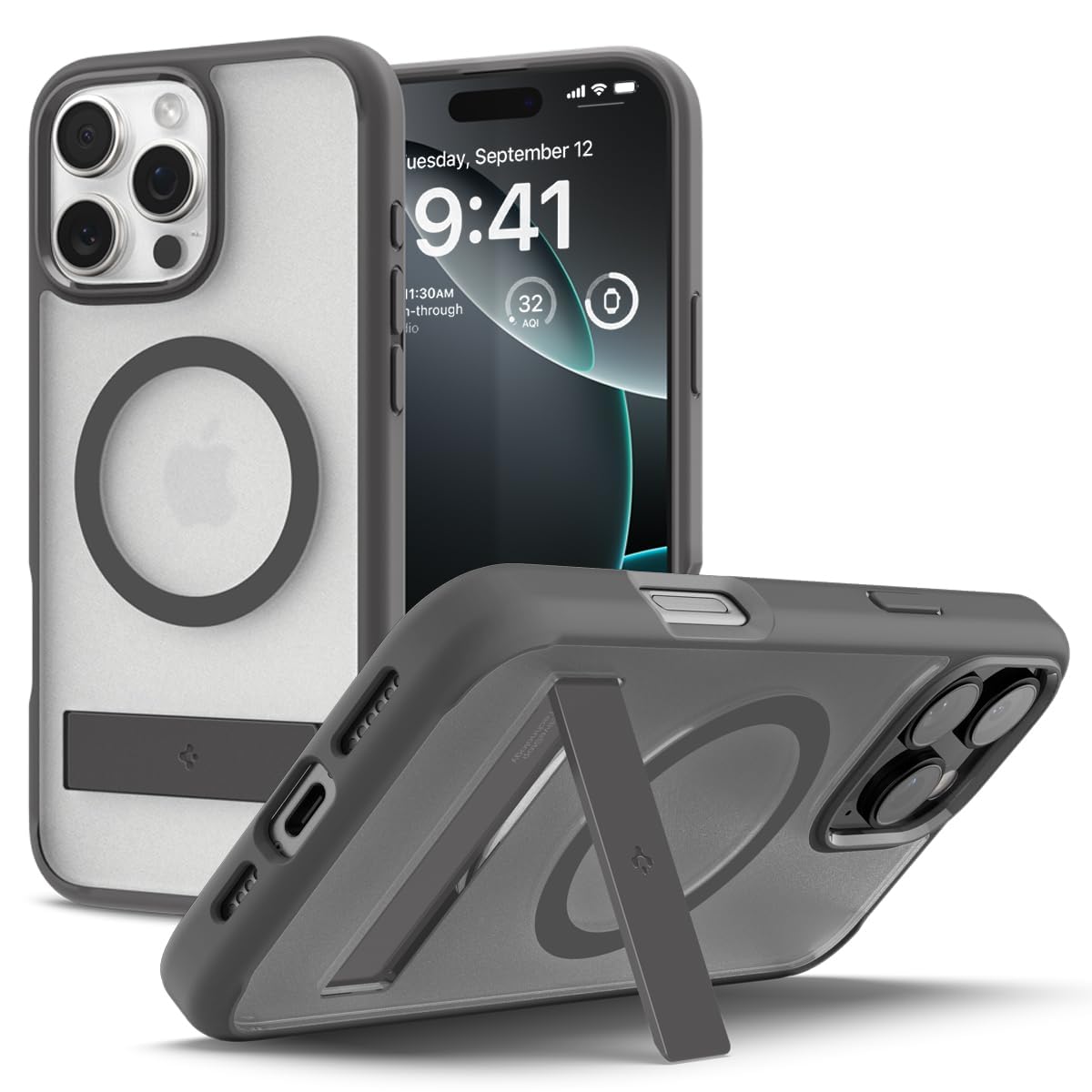 Foto 2 pulgar | Funda Spigen Ultra Hybrid S Magfit Para Iphone 16 Pro Max - Venta Internacional.