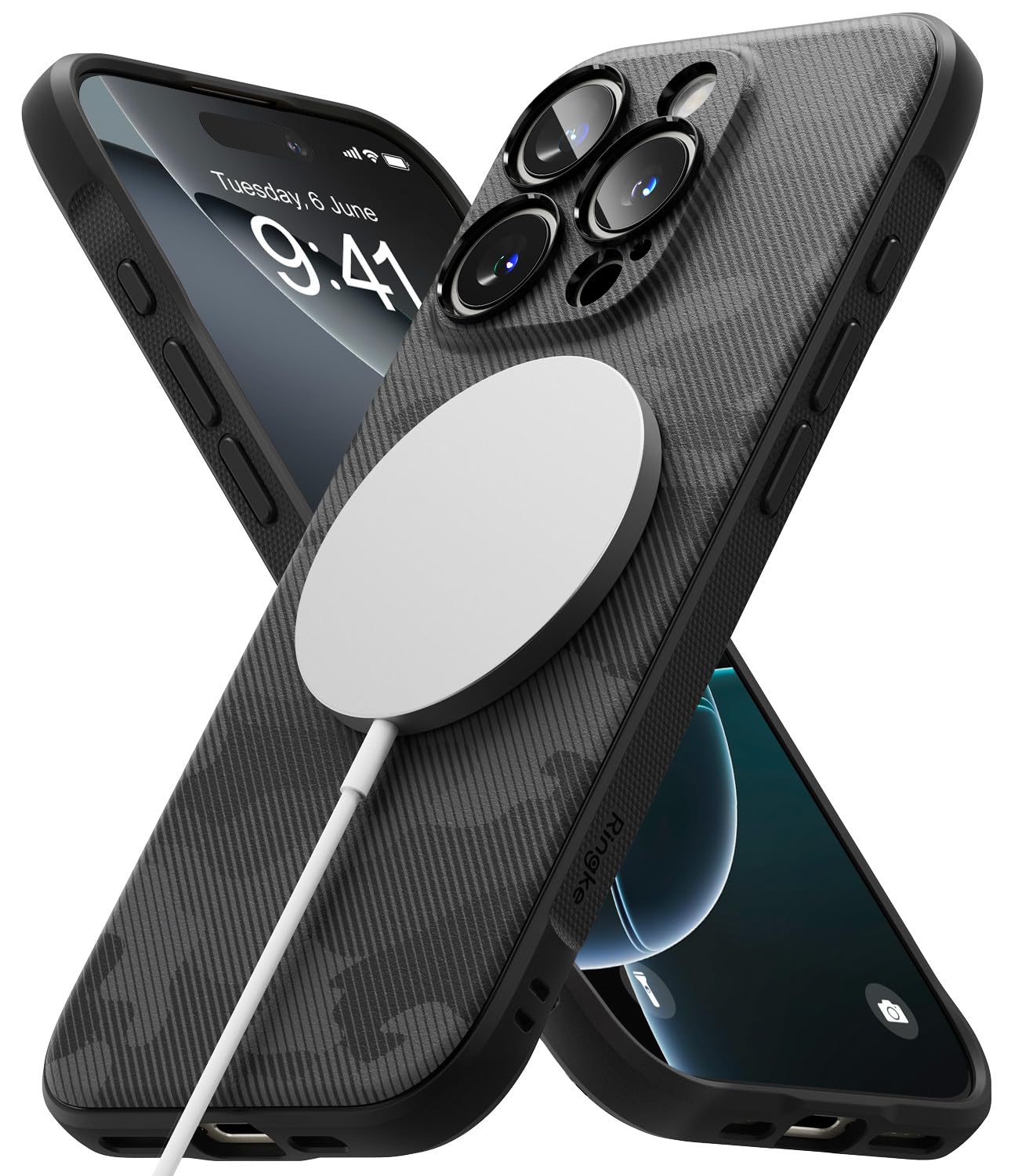 Foto 2 pulgar | Funda De Teléfono Ringke Onyx Compatible Con Iphone 16 Pro - Venta Internacional.