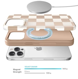 Foto 3 | Funda Velvet Caviar Para Iphone 14 Pro Max A Cuadros Desnudo/blanco - Venta Internacional.