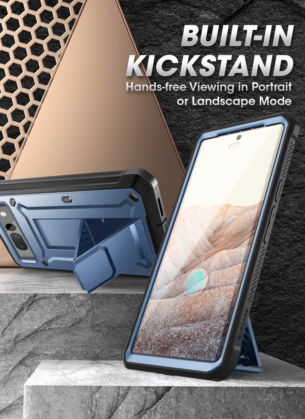 Foto 4 | Funda Supcase Unicorn Beetle Pro Series Para Google Pixel 7 Pro - Venta Internacional.