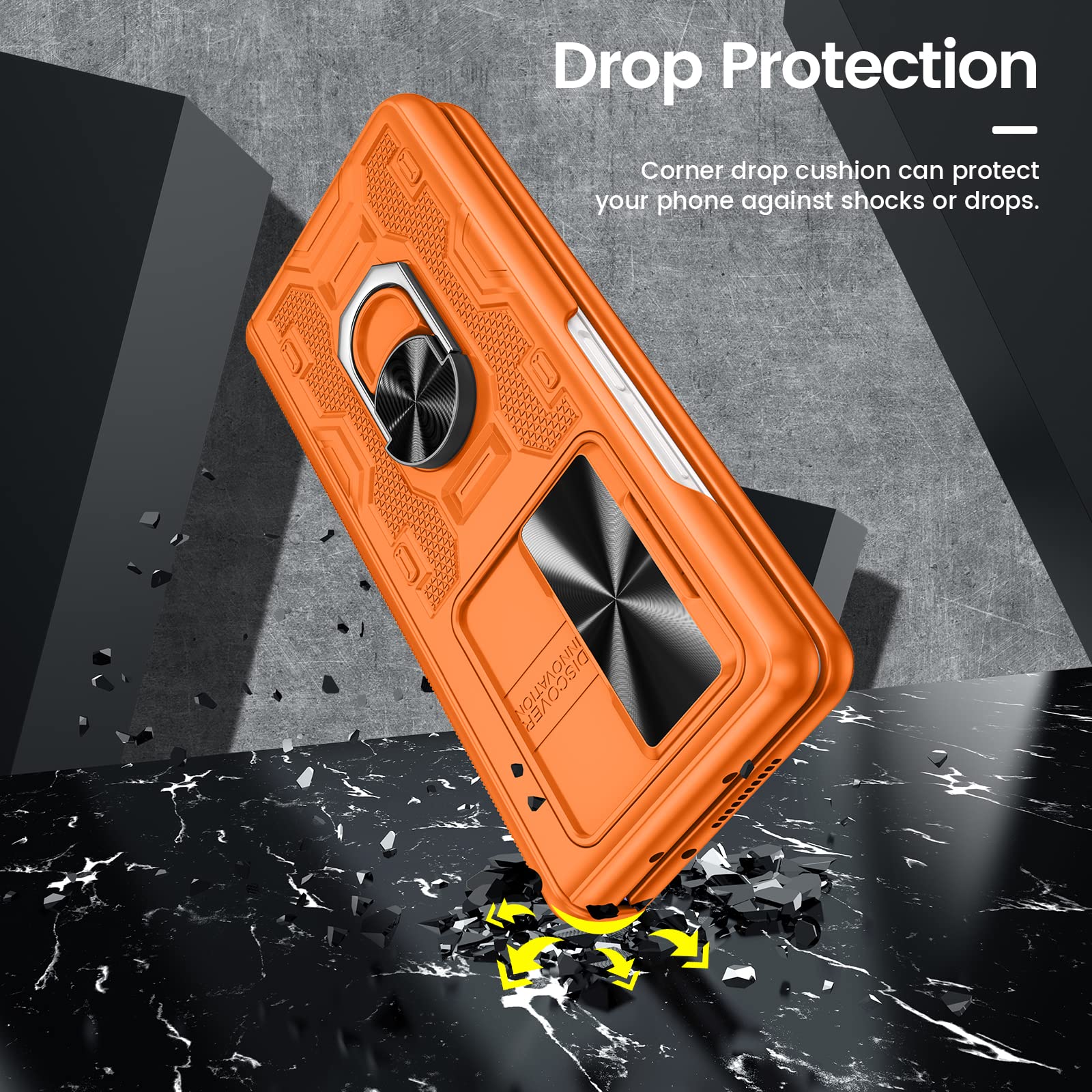 Foto 6 pulgar | Funda Vego con Soporte para Galaxy Z Fold 3 - Venta Internacional