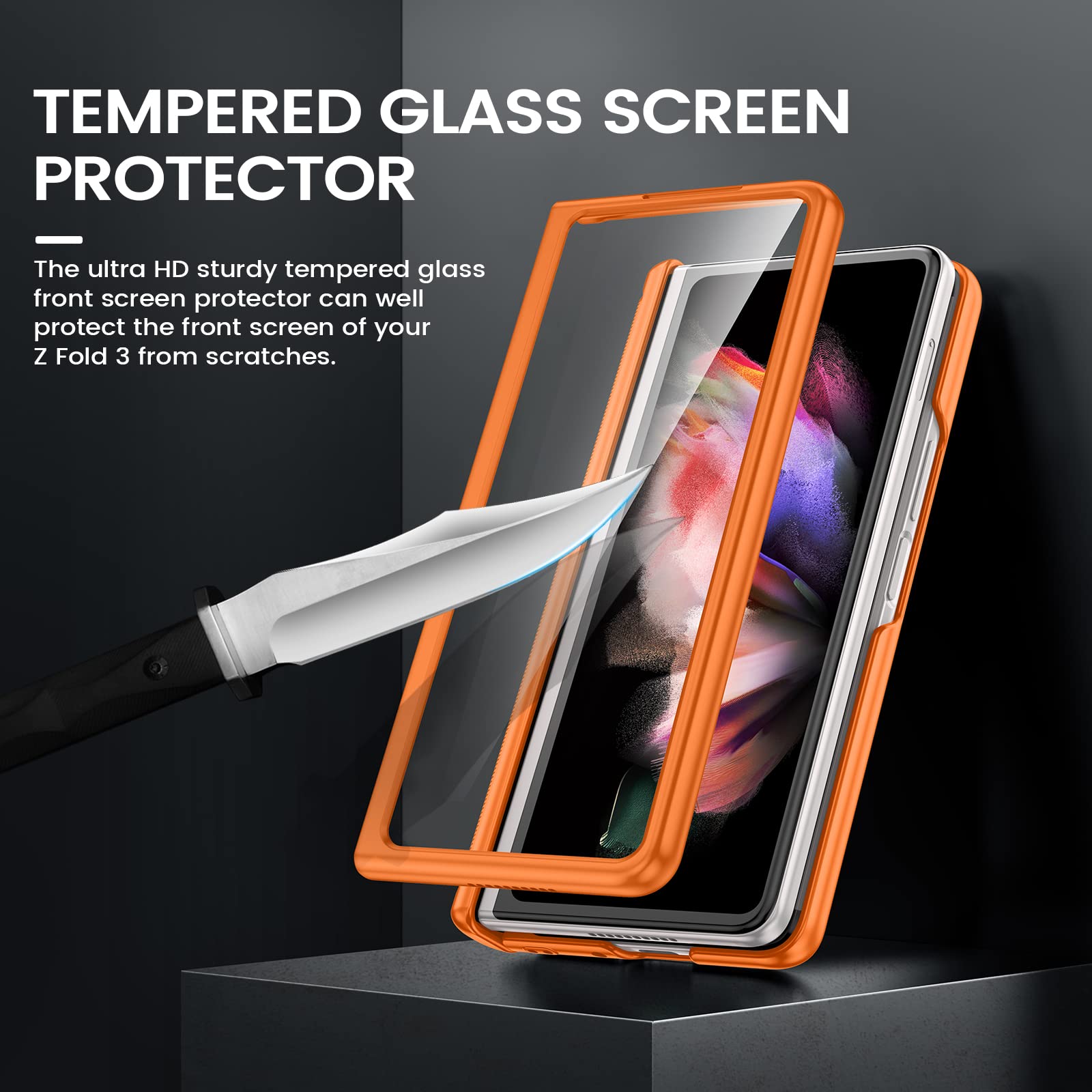 Foto 7 pulgar | Funda Vego con Soporte para Galaxy Z Fold 3 - Venta Internacional