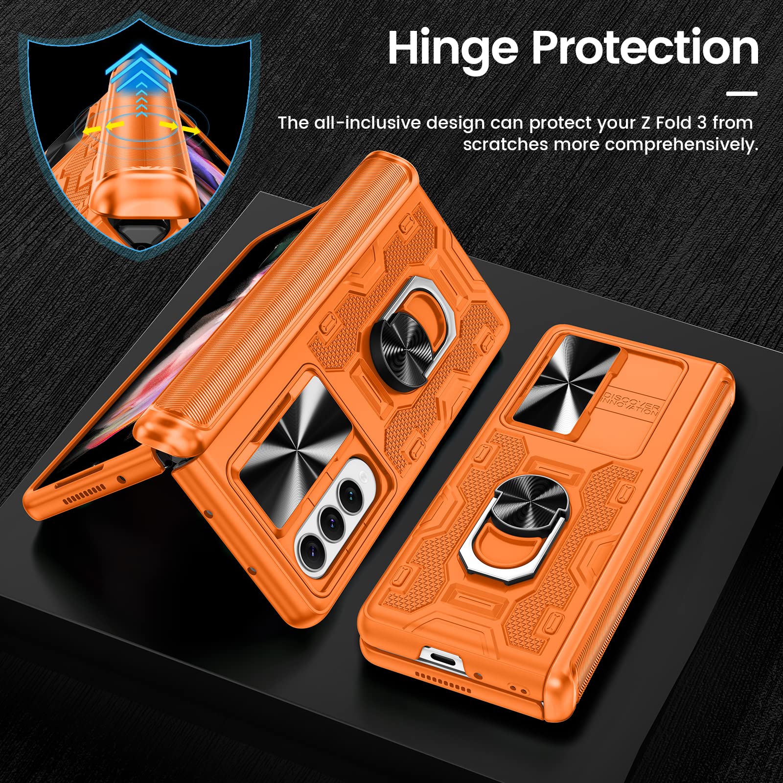 Foto 8 pulgar | Funda Vego con Soporte para Galaxy Z Fold 3 - Venta Internacional