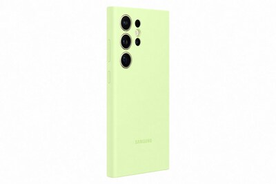 Foto 2 | Funda Para Teléfono Samsung Galaxy S24 Ultra Silicone, Color Verde Lima - Venta Internacional.
