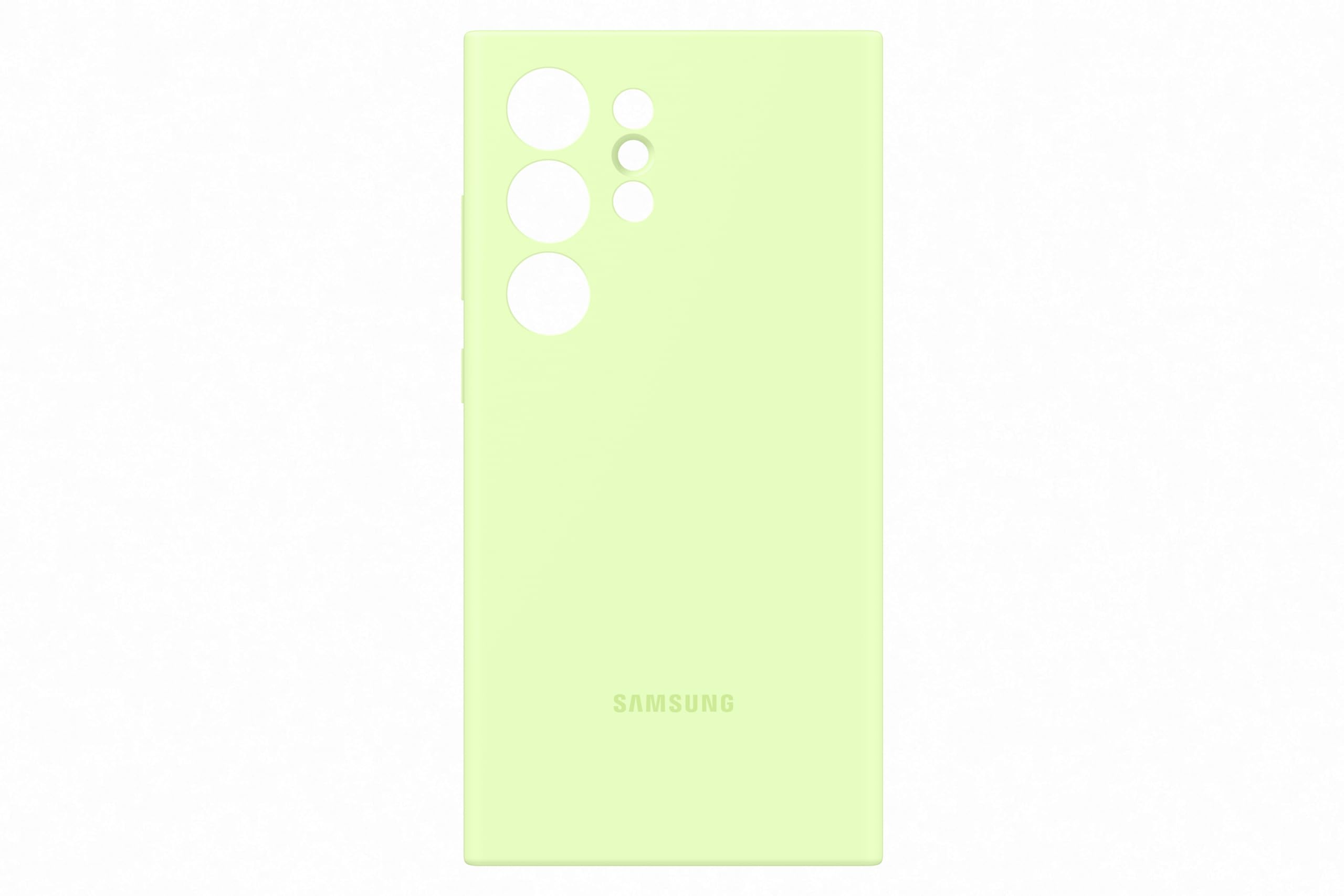 Foto 4 pulgar | Funda Para Teléfono Samsung Galaxy S24 Ultra Silicone, Color Verde Lima - Venta Internacional.