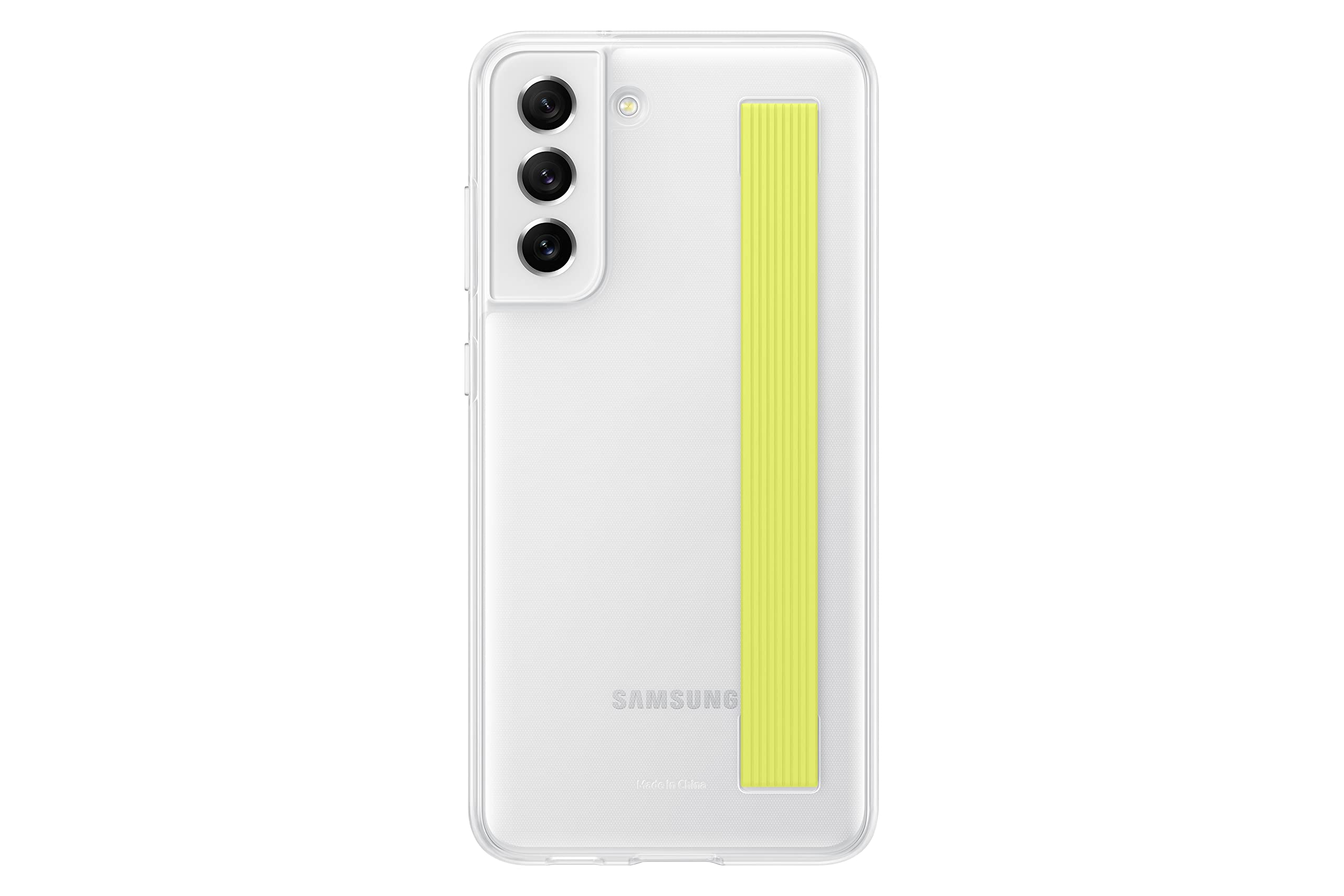 Foto 3 pulgar | Funda Para Teléfono Samsung Galaxy S21 Fe 5g Transparente Con 2 Correas, Color Blanco - Venta Internacional.