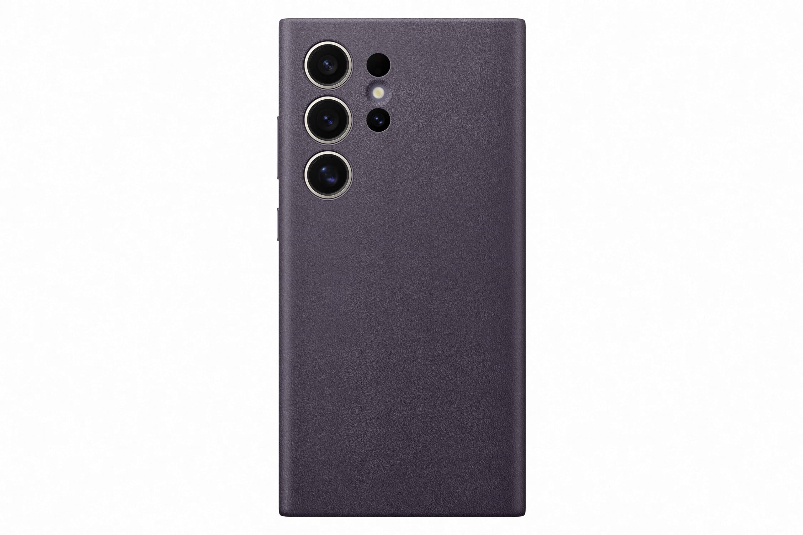 Foto 1 | Funda Para Teléfono Samsung Galaxy S24 De Piel Ultra Vegana Violeta Oscuro - Venta Internacional.